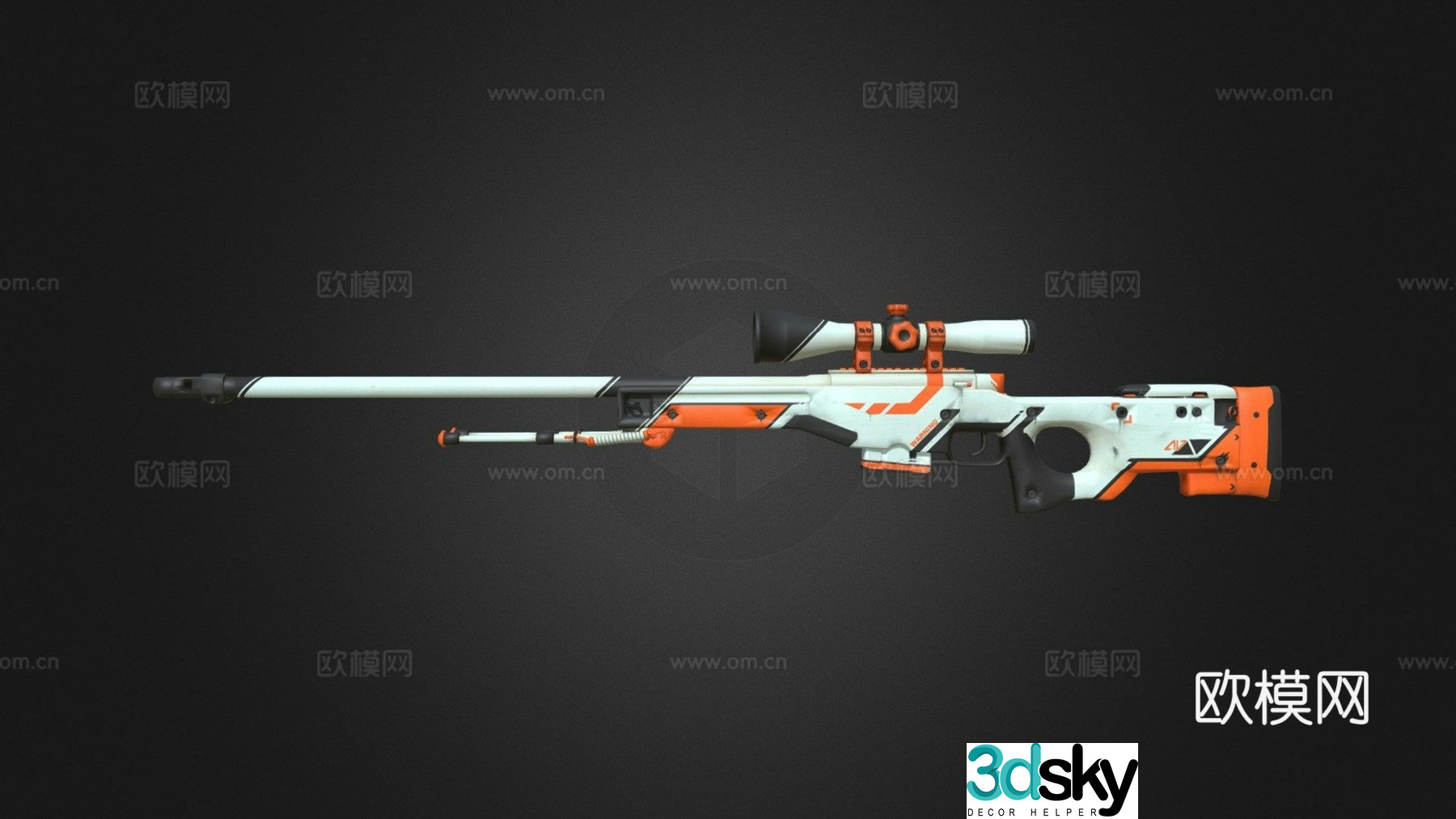 AWP - Asimov 3d model