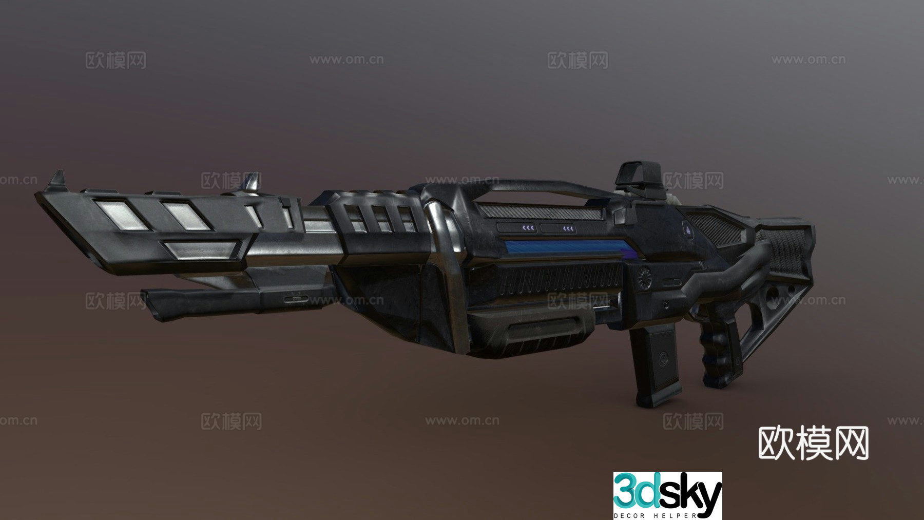 ER-2 (sci-fi shotgun) 3d model