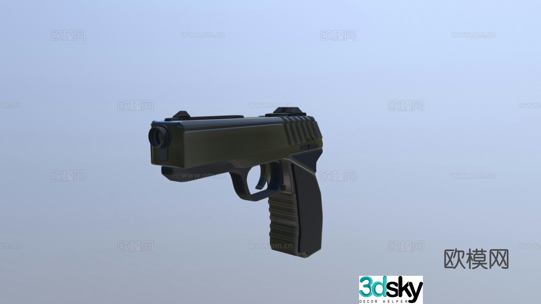 Pistol 3d model