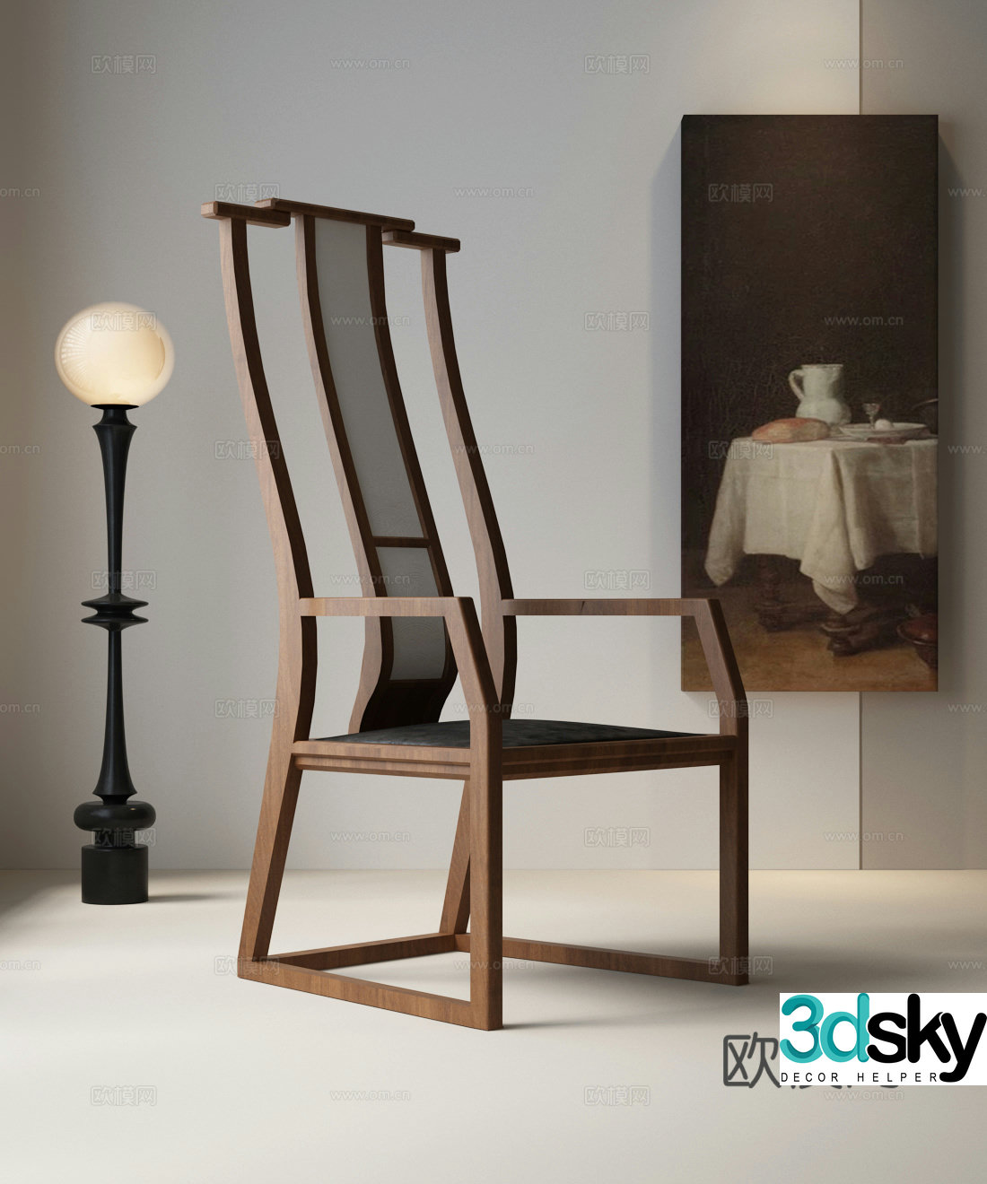 Leisure chair 3d model