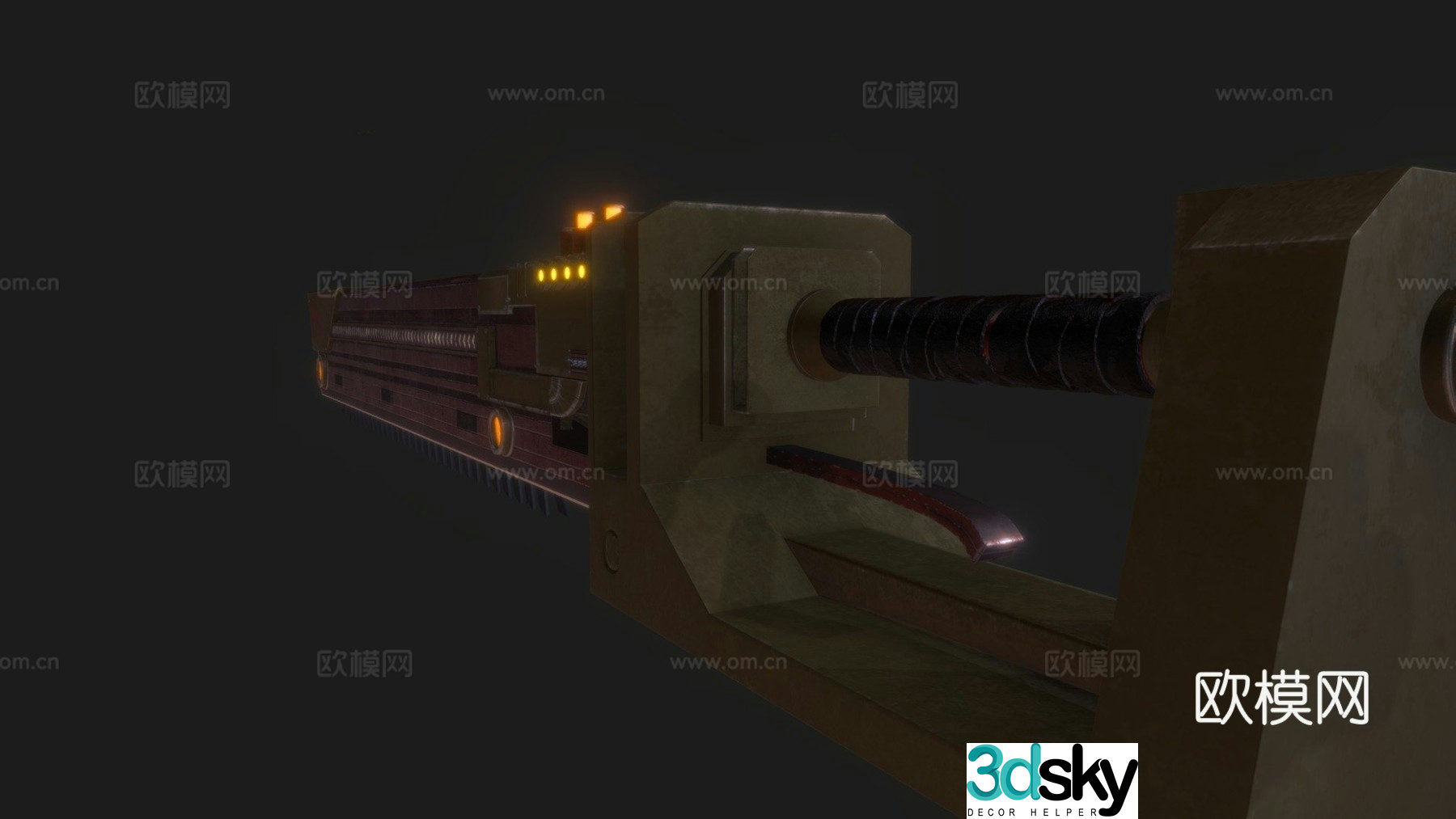 Warhammer Chainsword 3d model