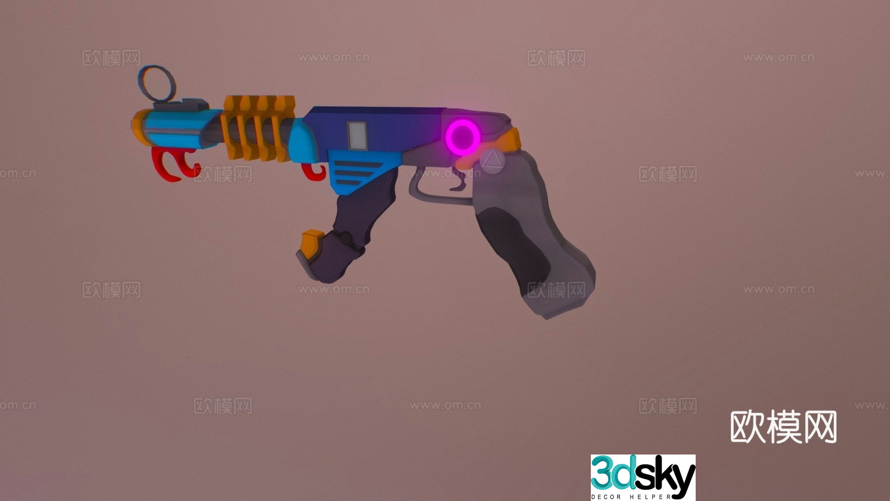 gun 3d model