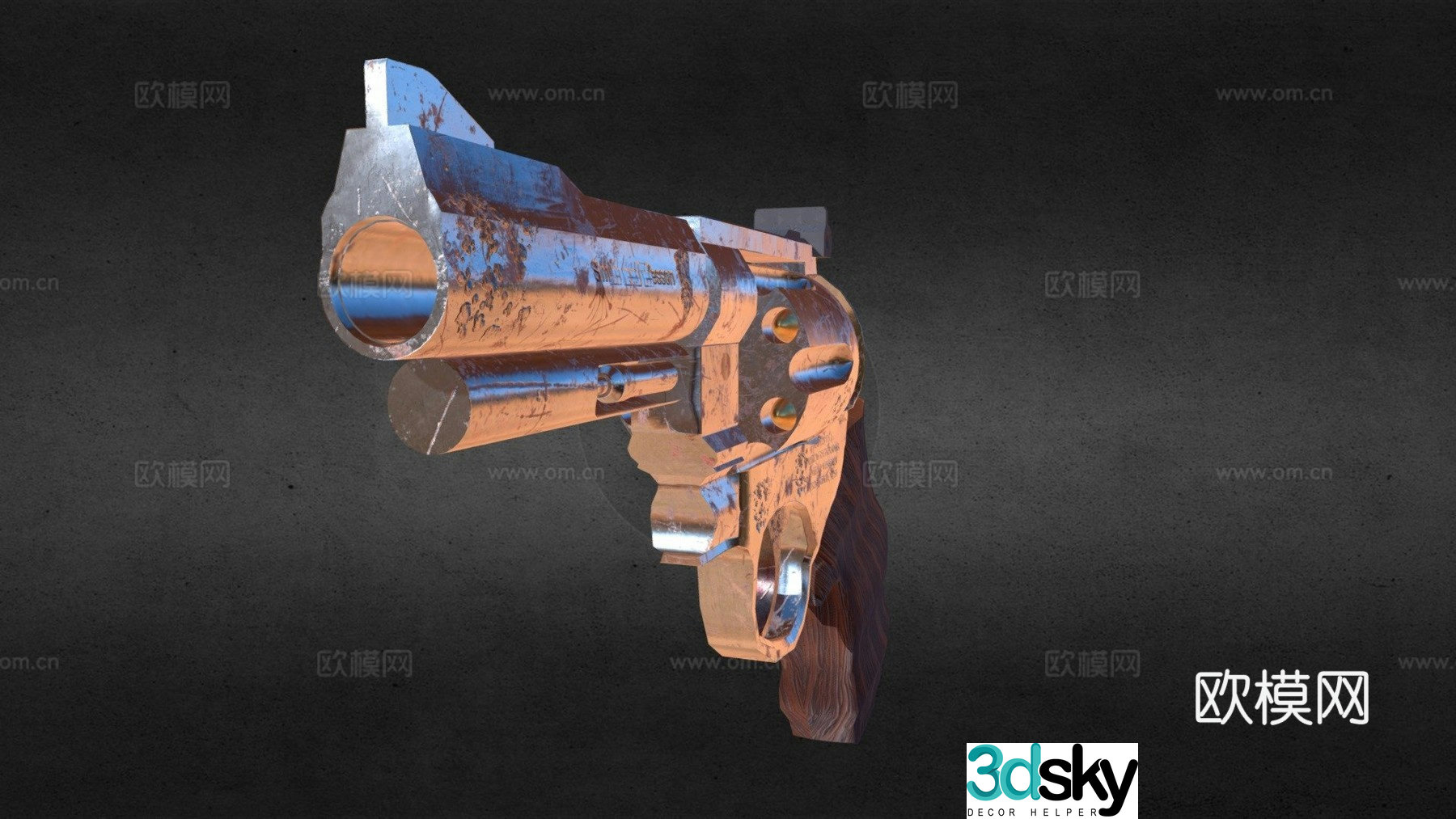 Smith & Wesson Model 625 3d model