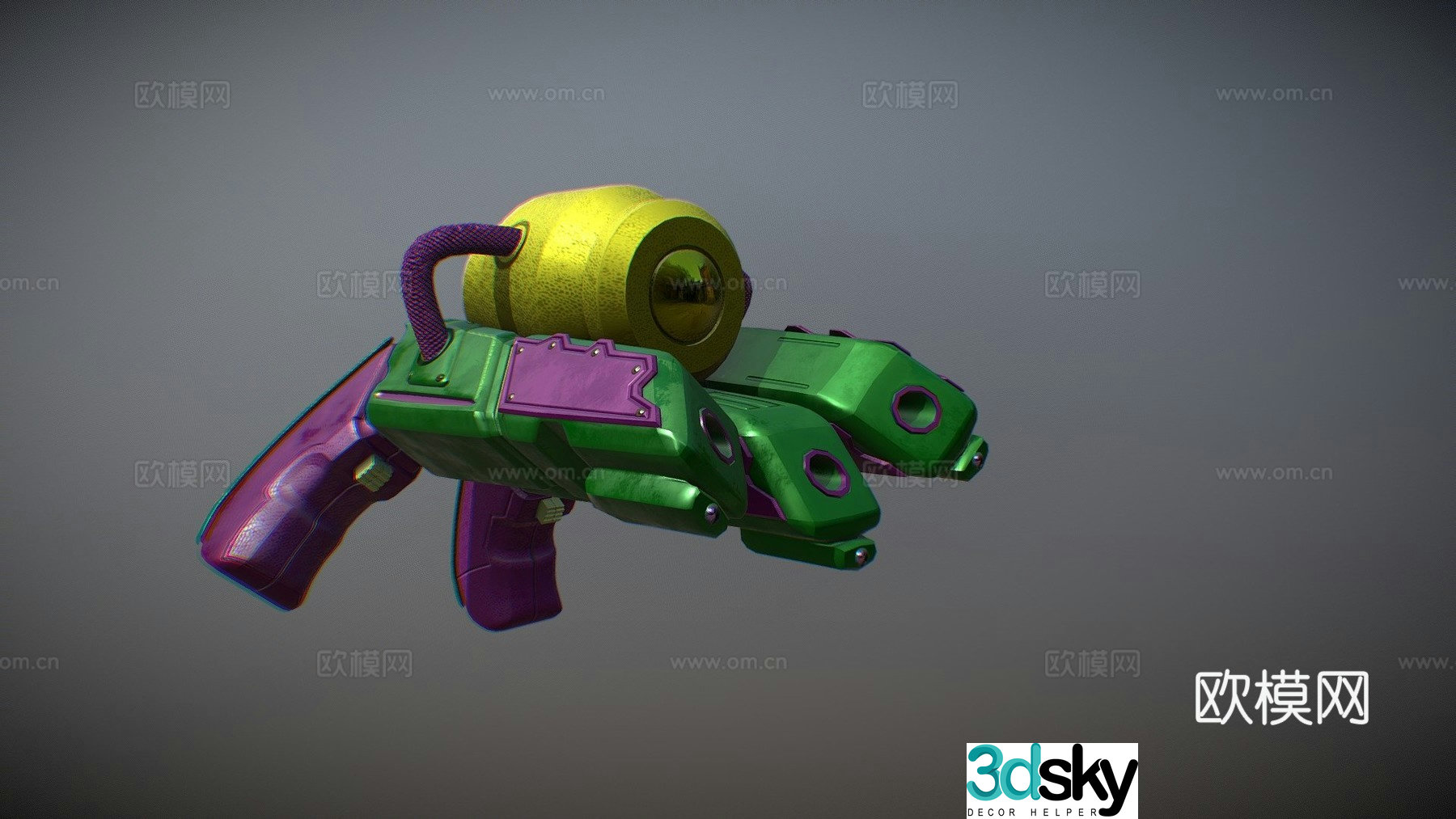 Firearms 3d model