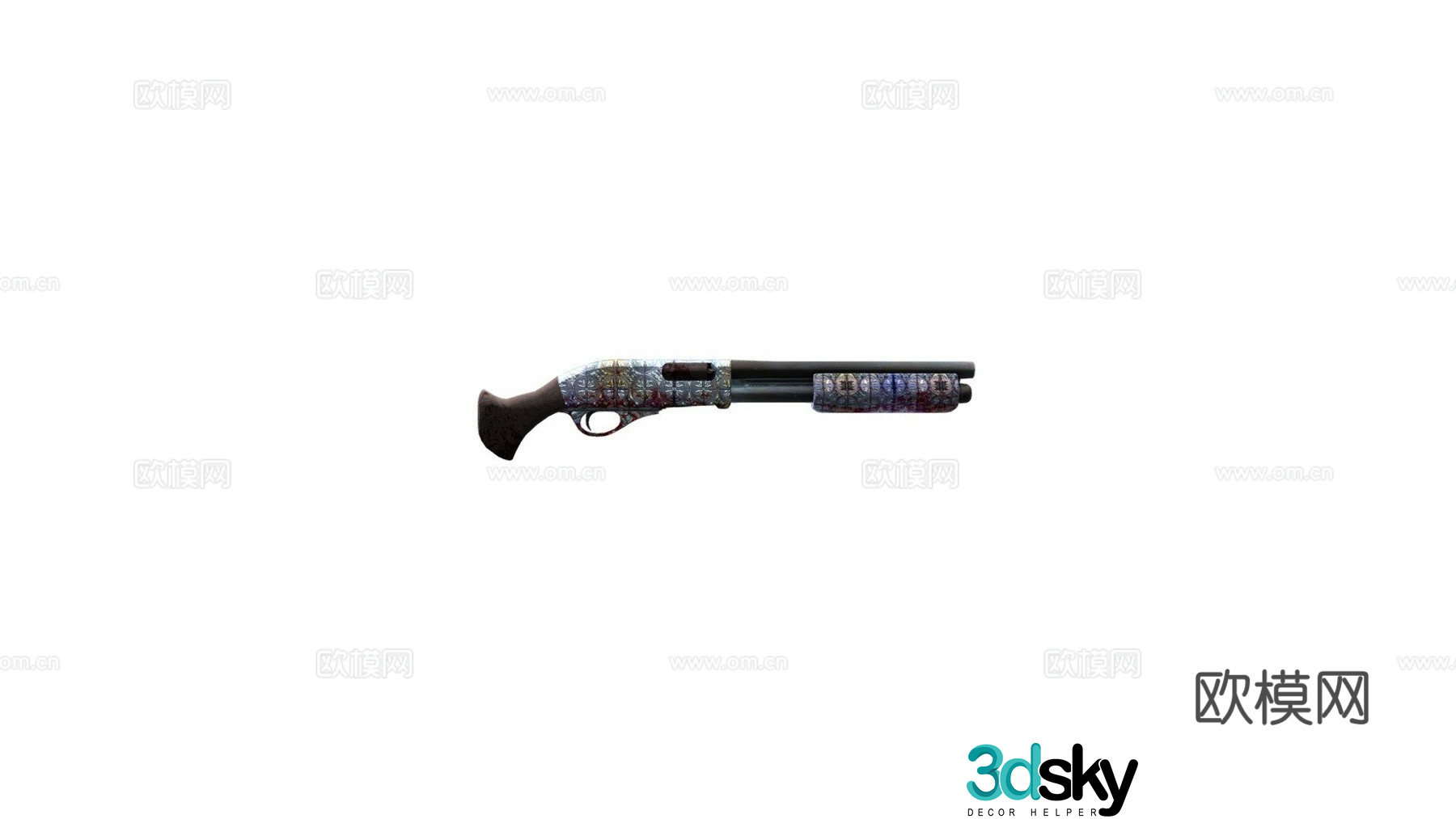 Sawed-off-Redemption 3D model