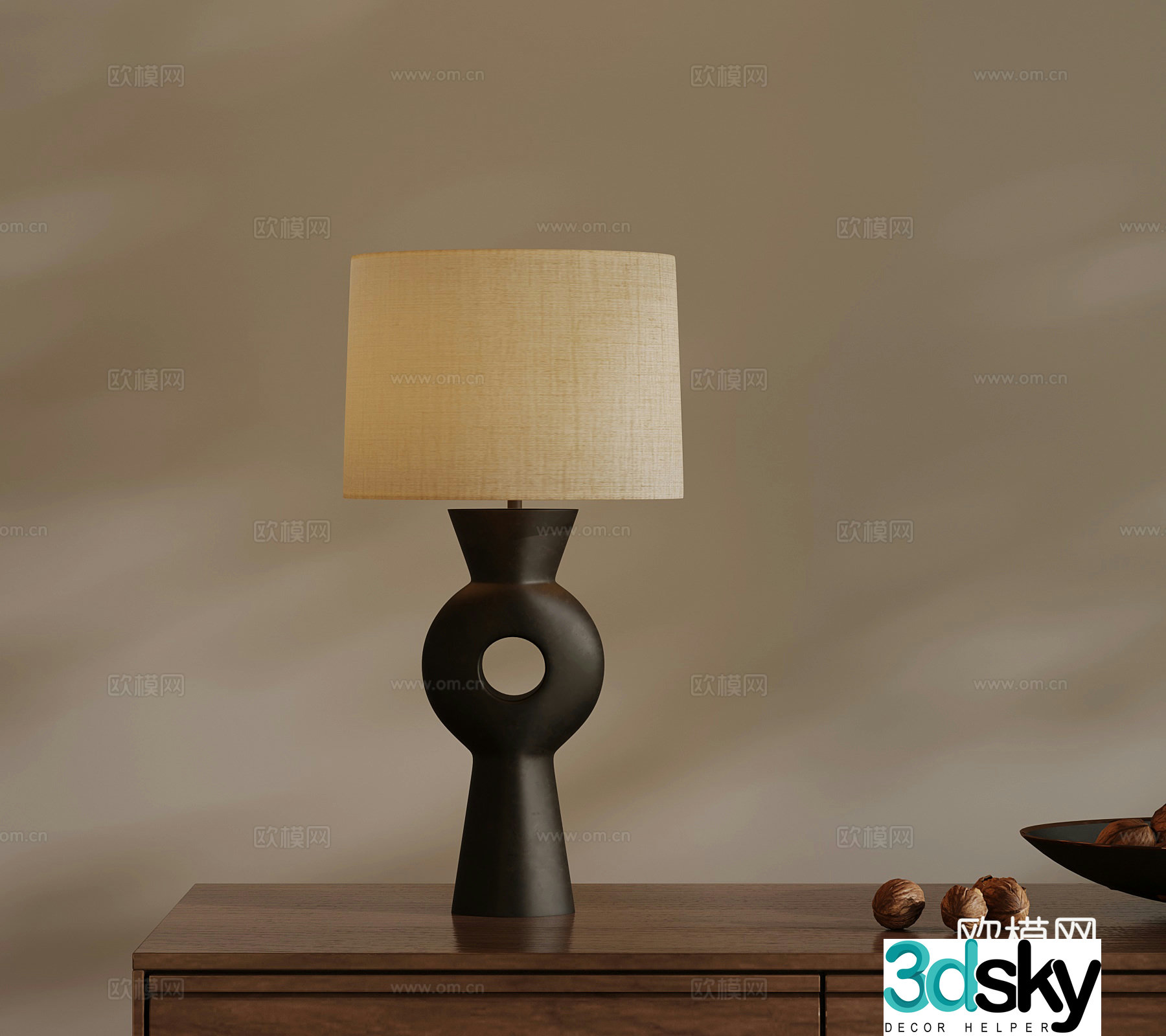 Jijifengtai lamp Middle-aged Fengtai lamp 3D model