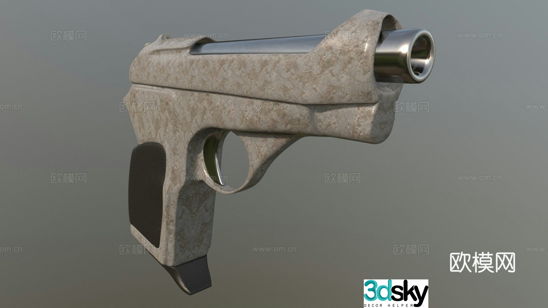 Beretta Type 70 3d model