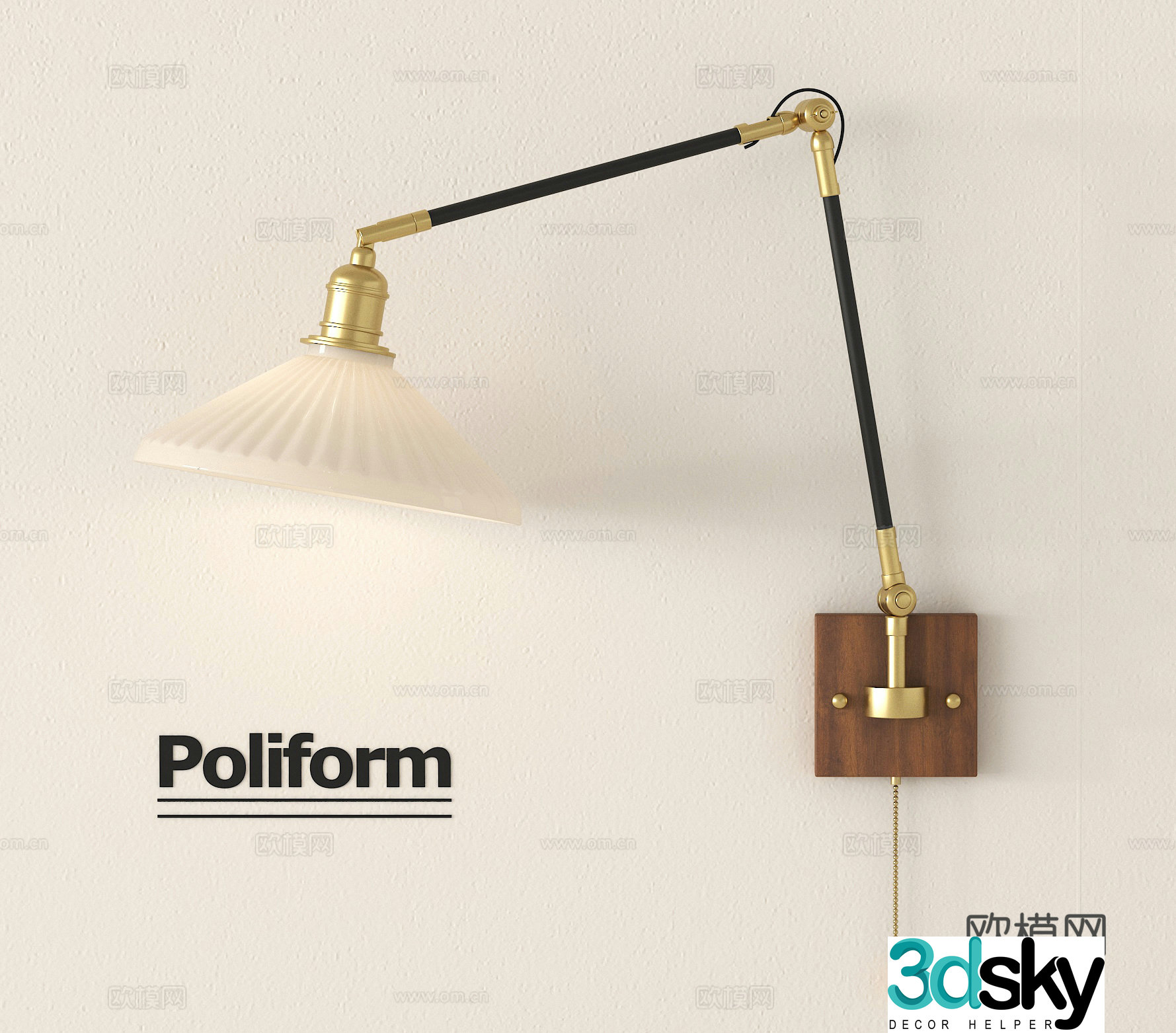 Wall lamp Decorative lamp Night lamp 3d model