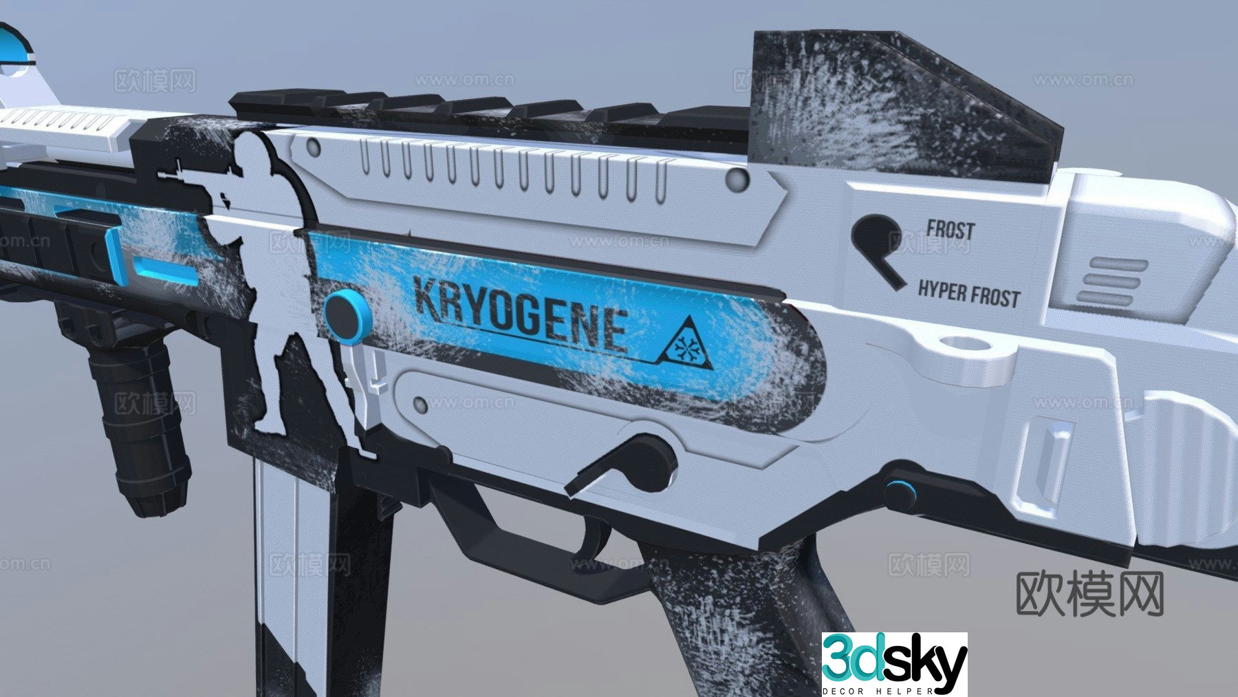 UMP-45 Extreme Cold Gene (Super Frost Module) 3D model