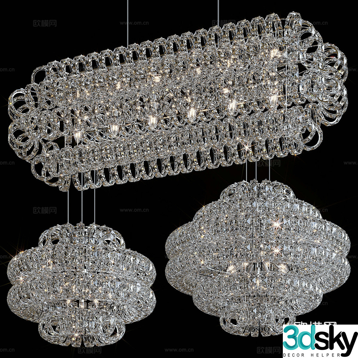 Chandelier 3d model