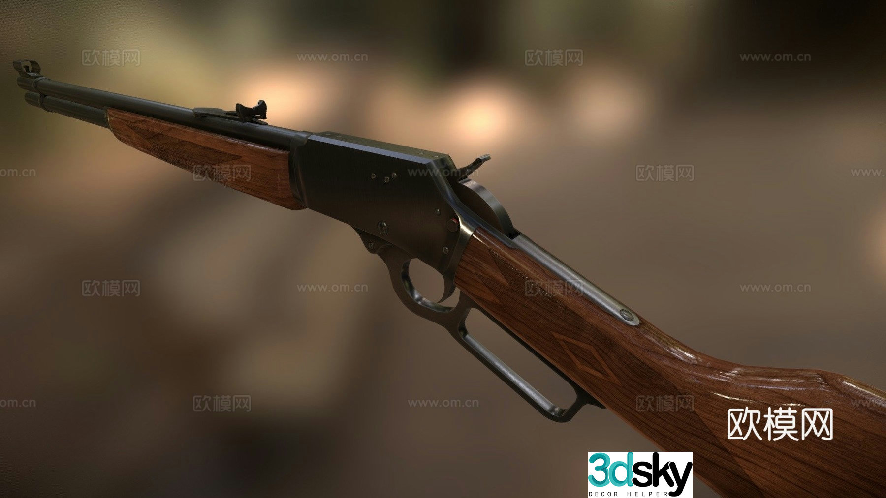 Marlin Type 1894 3d model