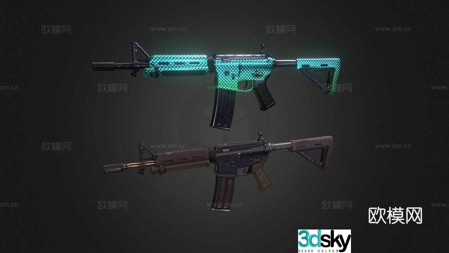 Alpha box-M163d model