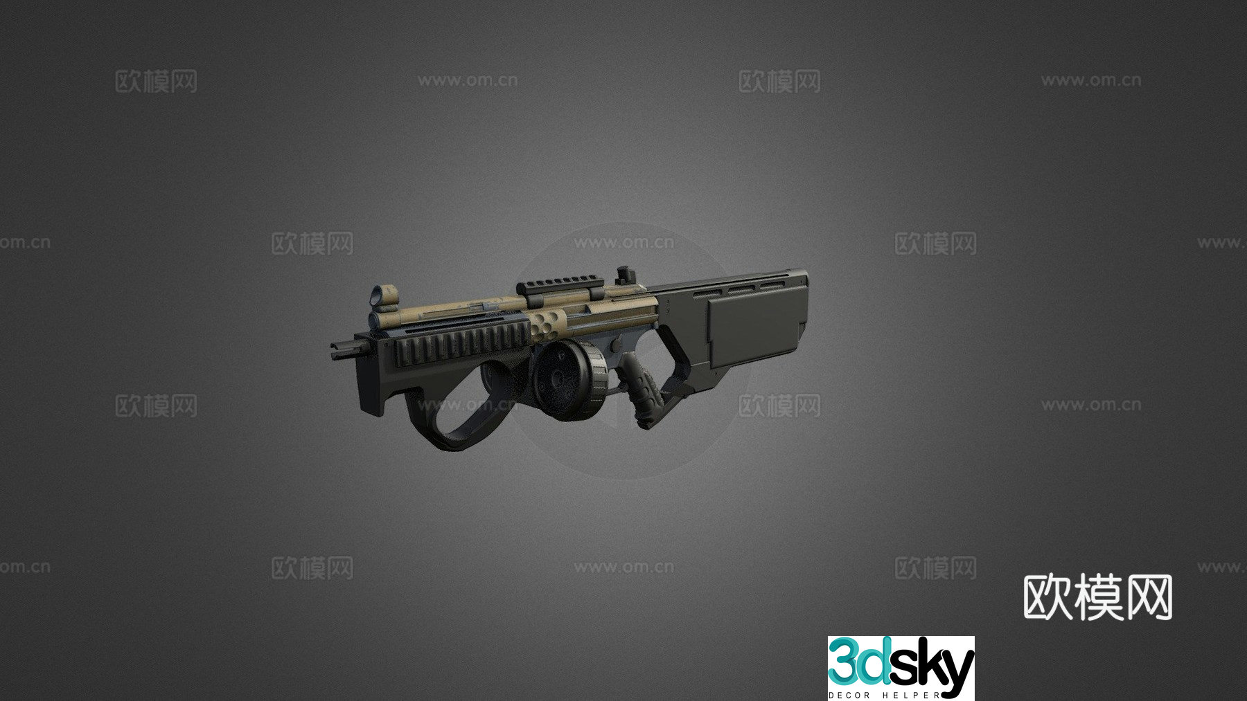 MP5 Mod_13d model