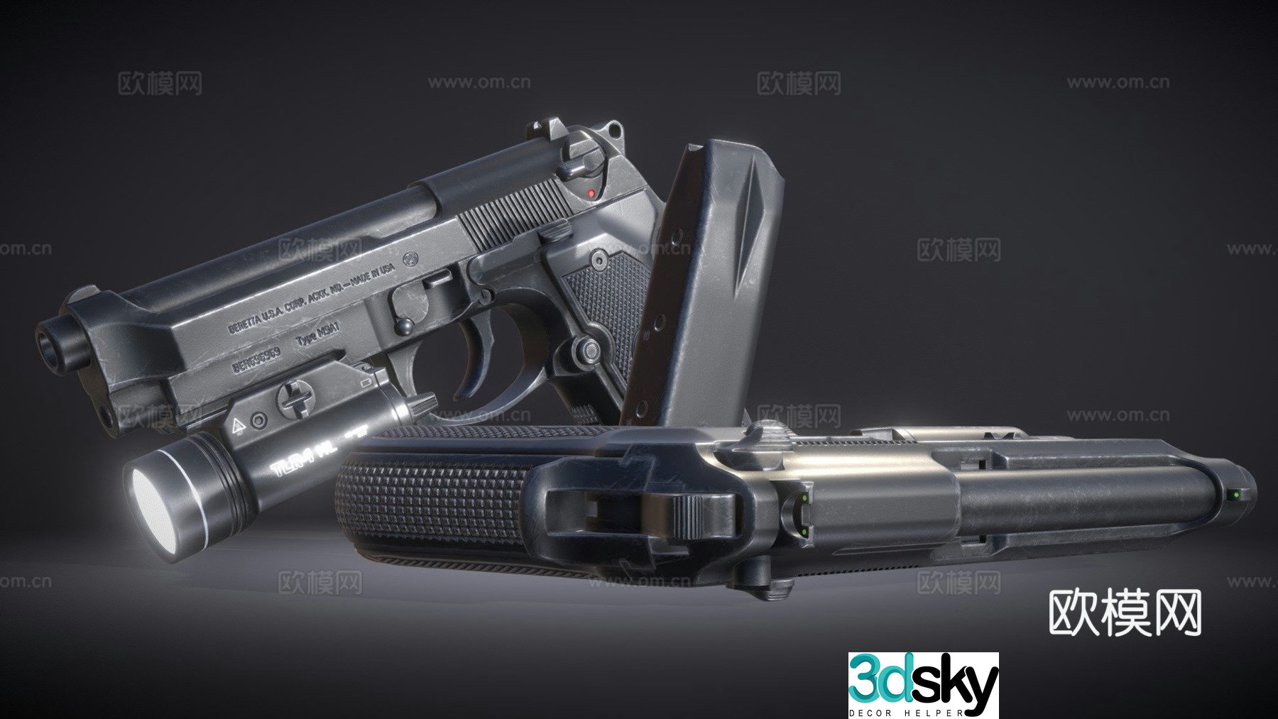 M9A13d model