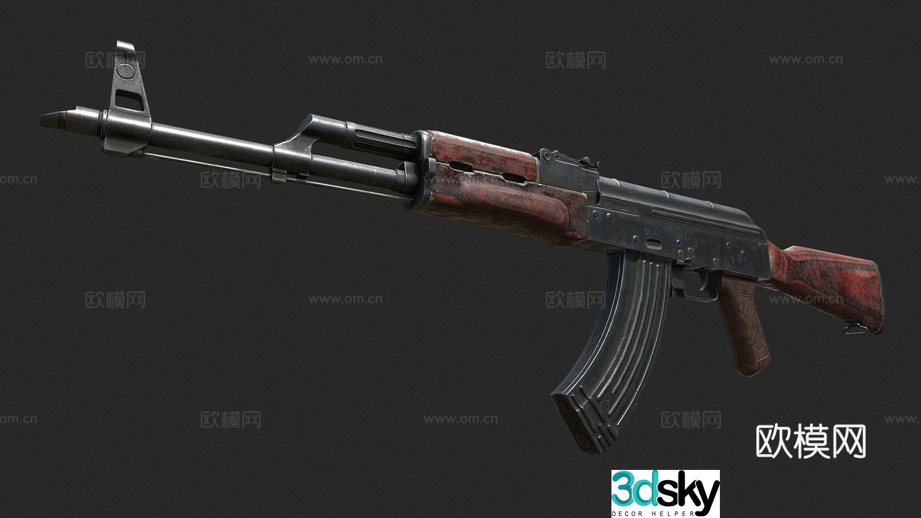 AKM3d model