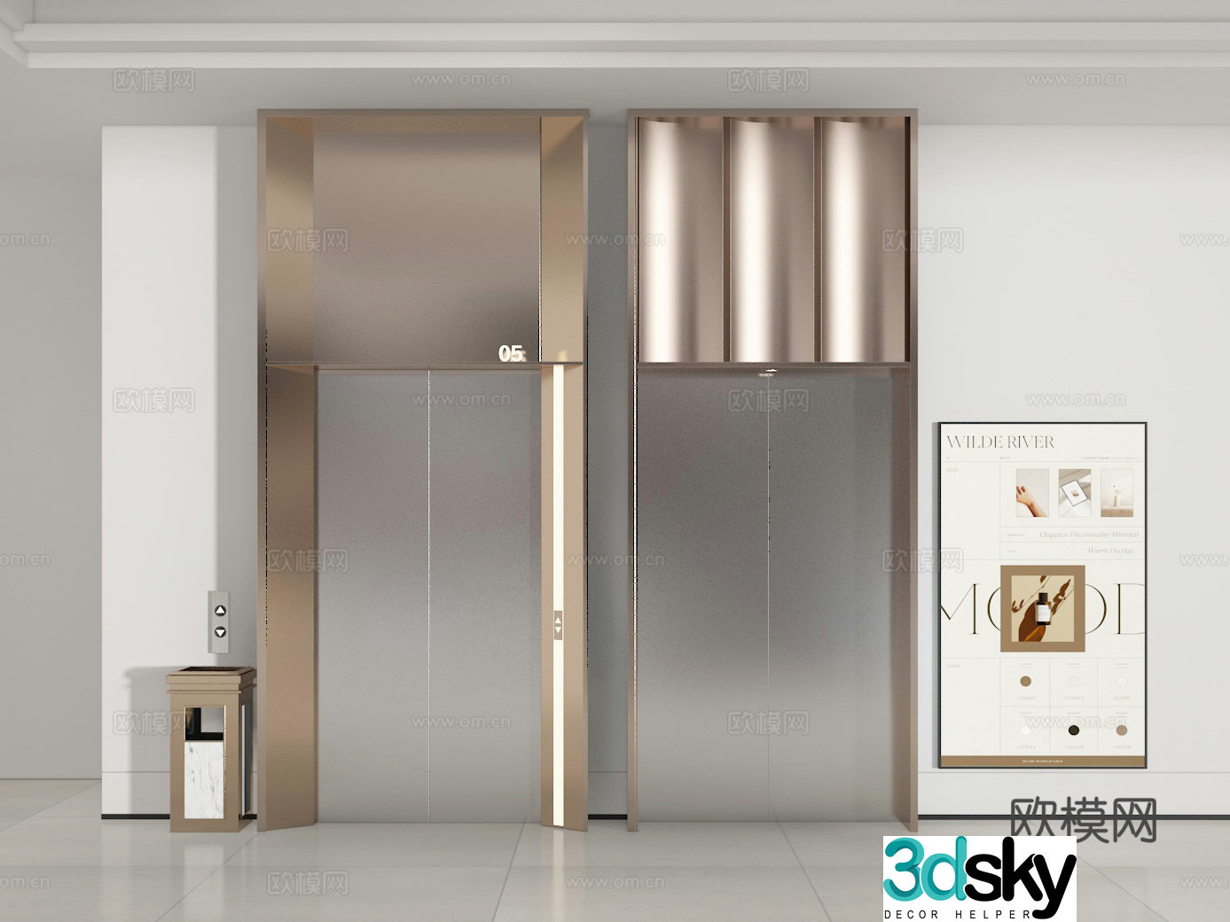 Elevator 3D model