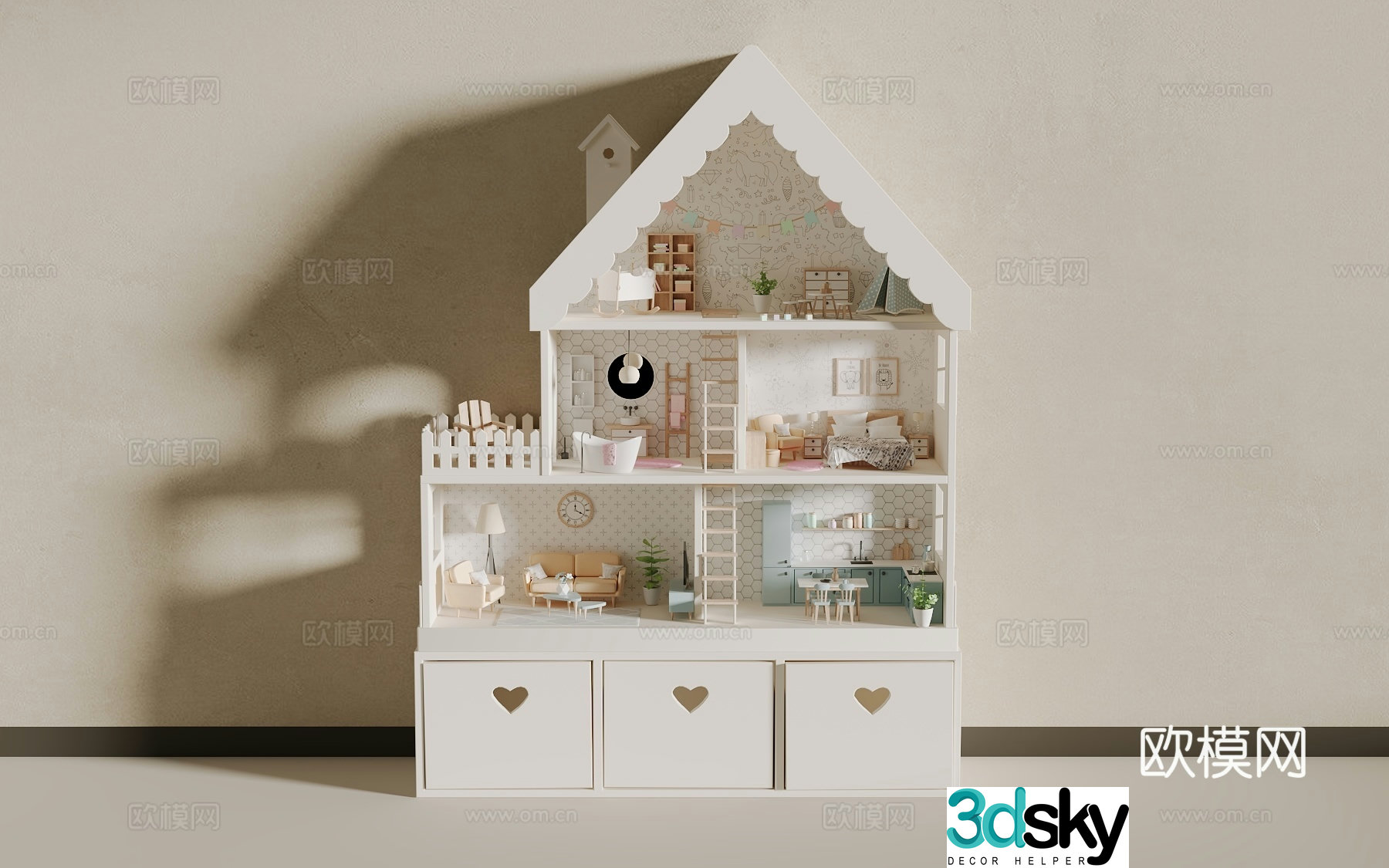 Children’s toys 3d model