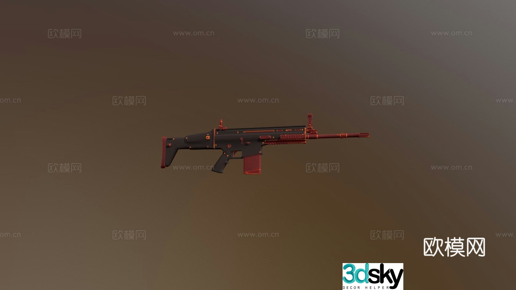 Scar H-Hell Rack 3D Model