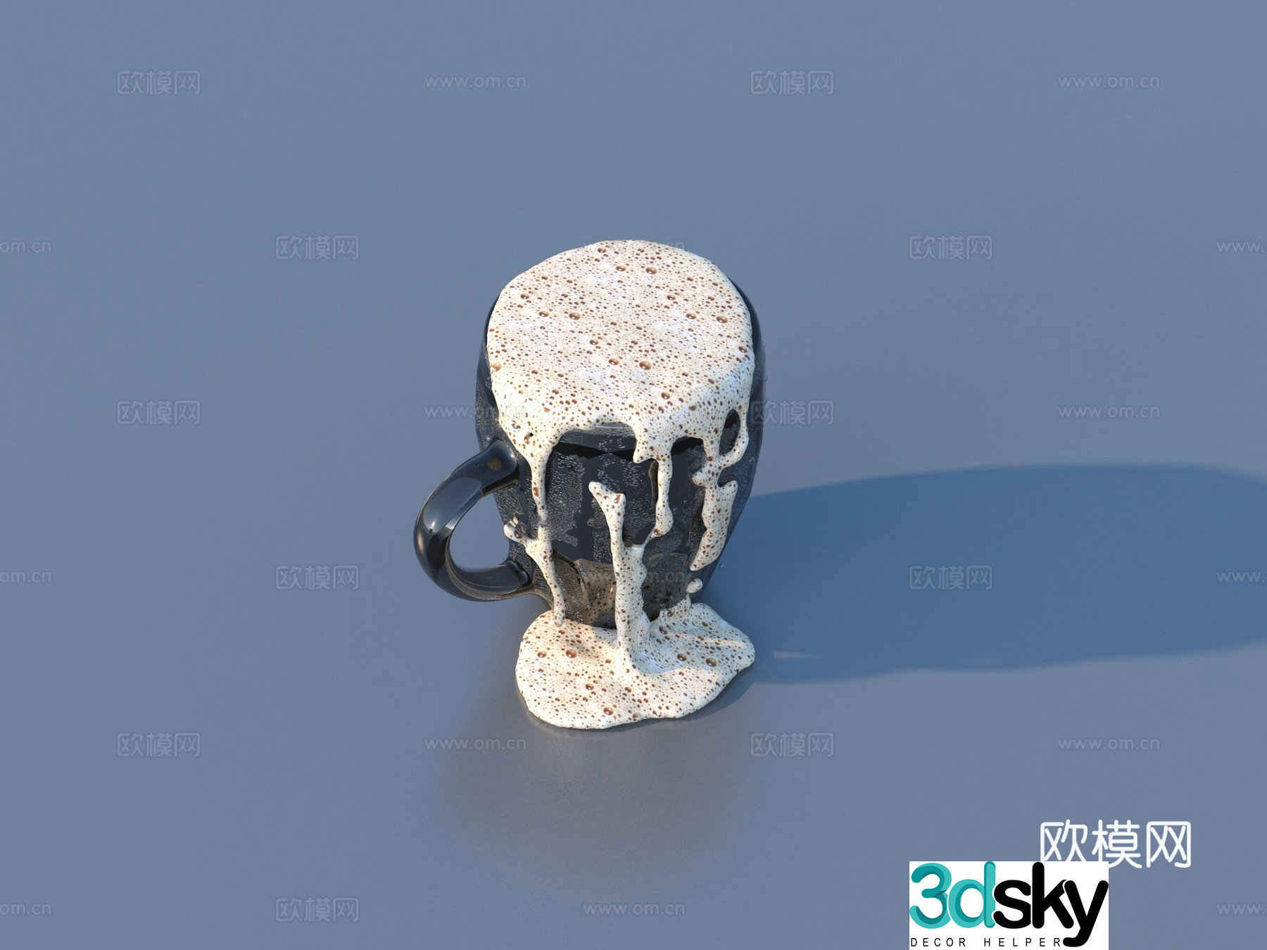 Cup Coke Drink 3d Model