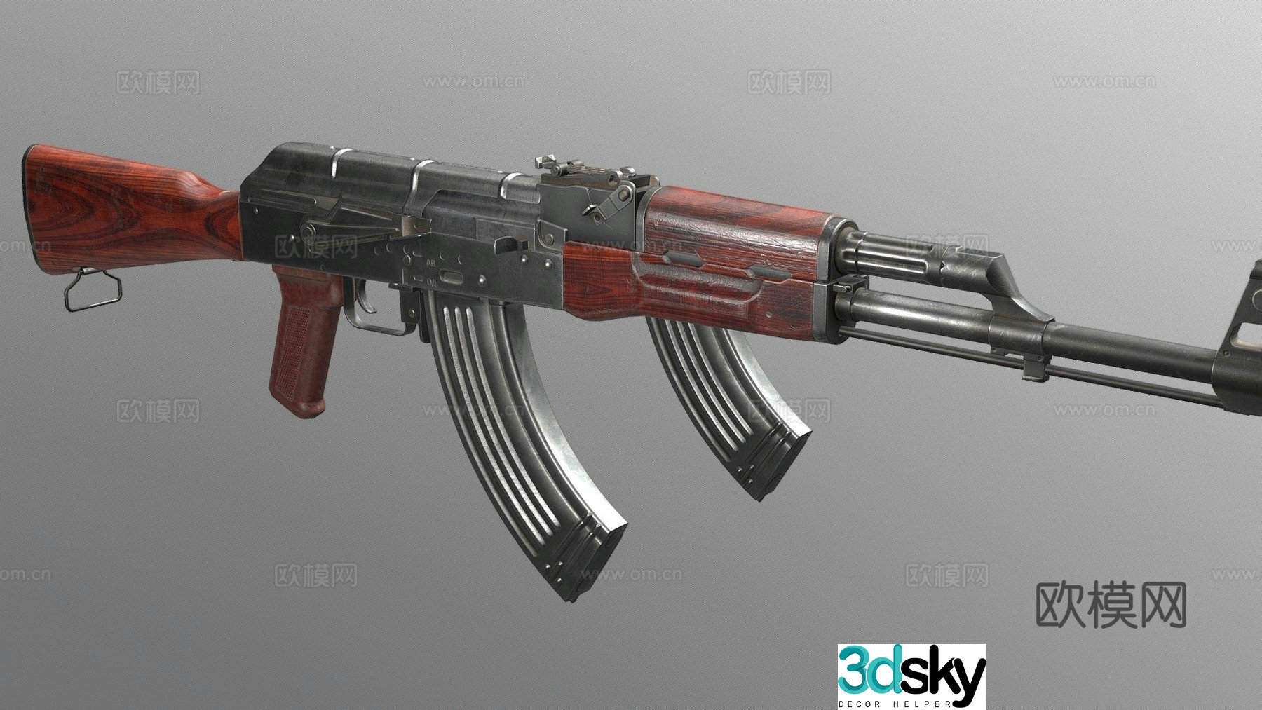 AKM3d model