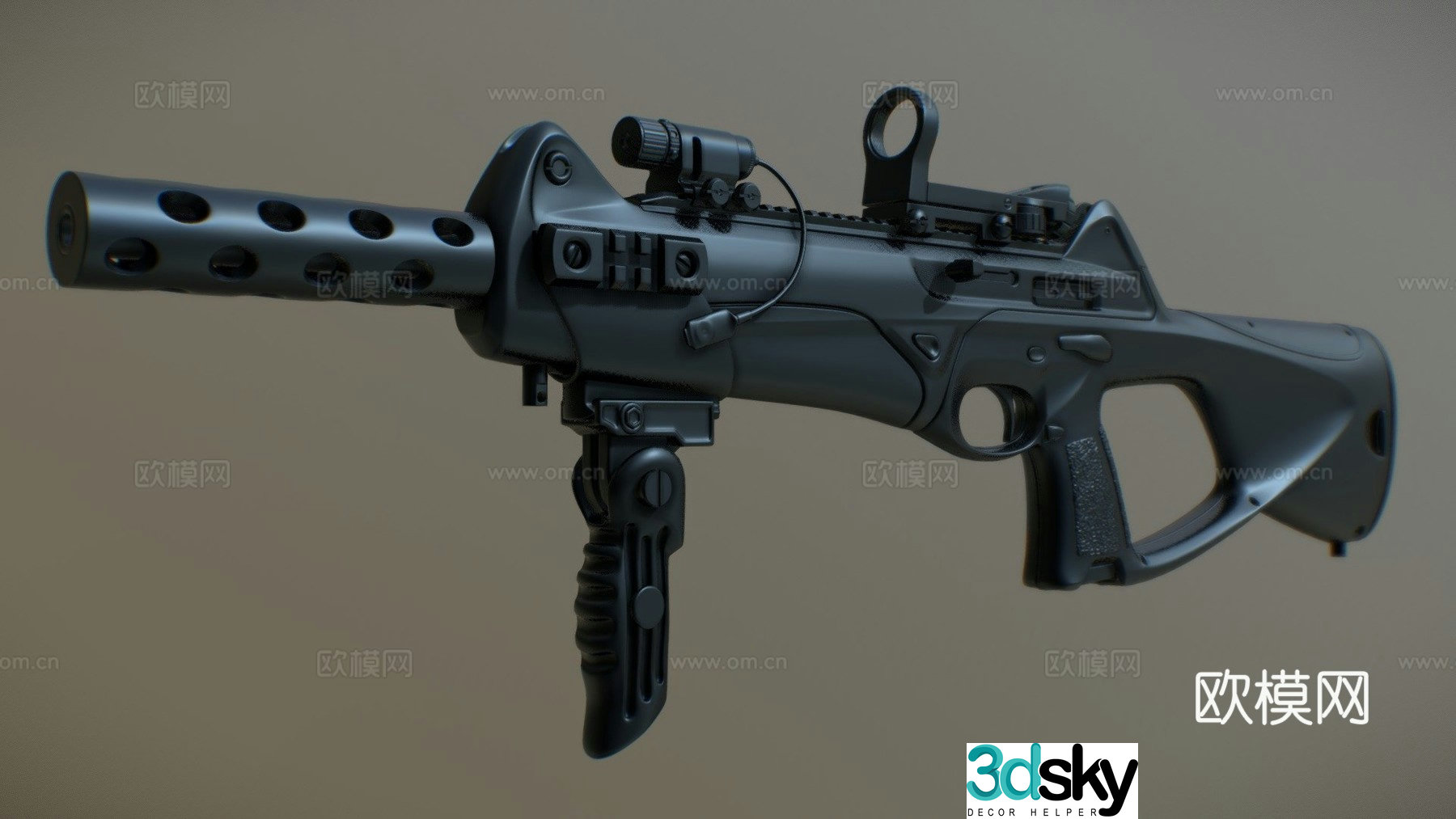 Beretta CX4 Storm 3d model