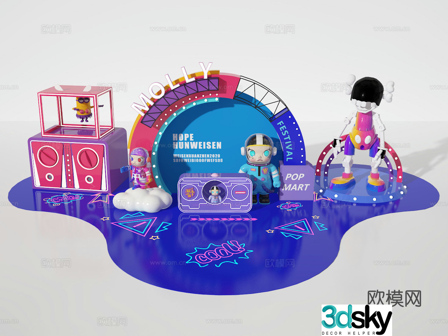 Activity Beauty Chen 3D Model