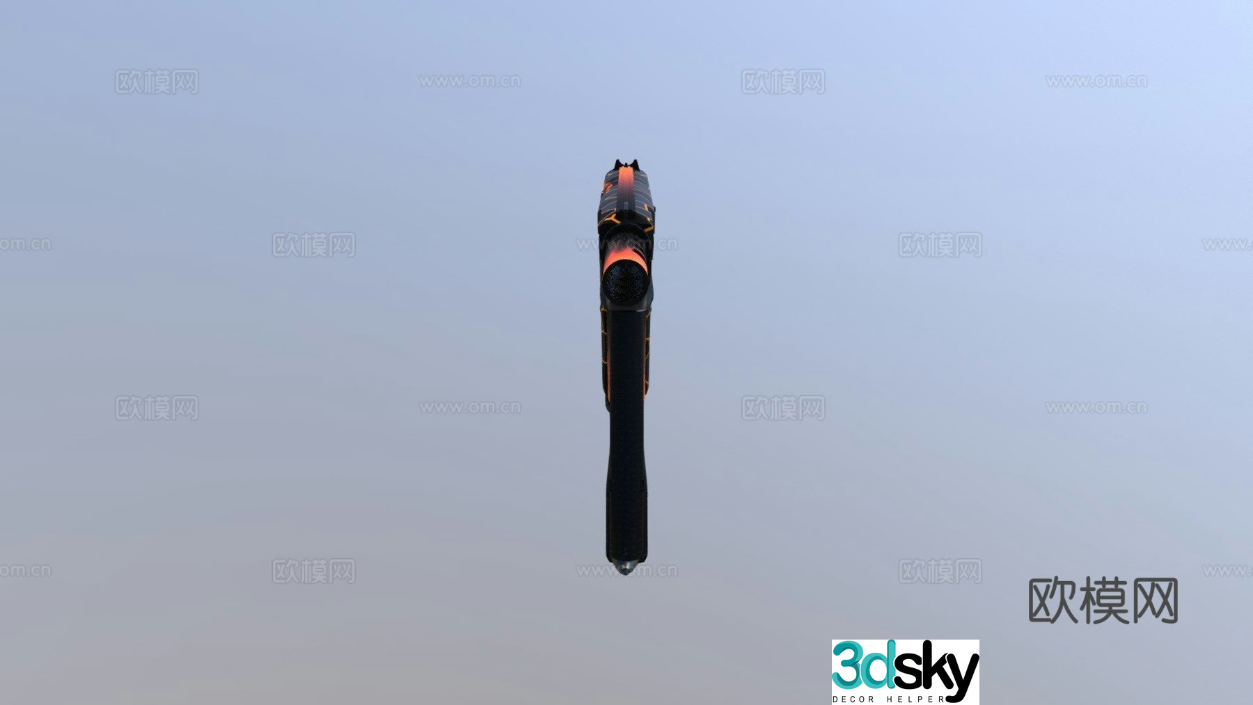 Burn-CZ75 Auto Skin 3d model