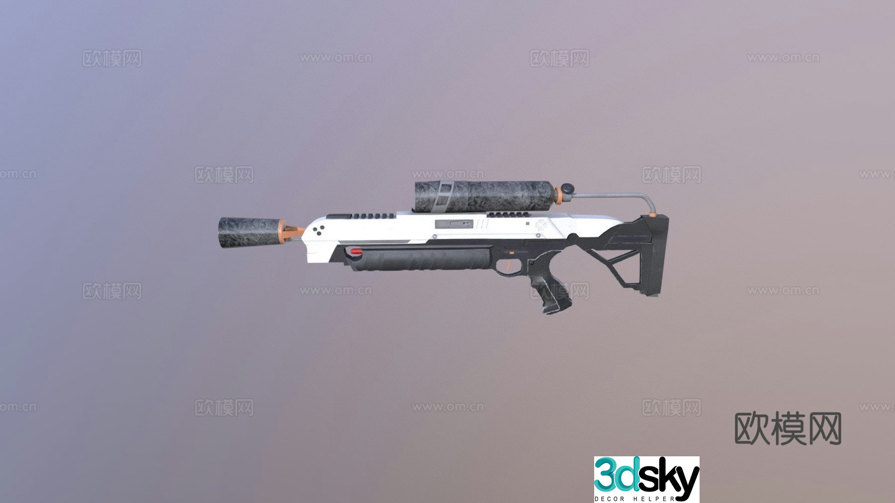 flamethrower 3d model