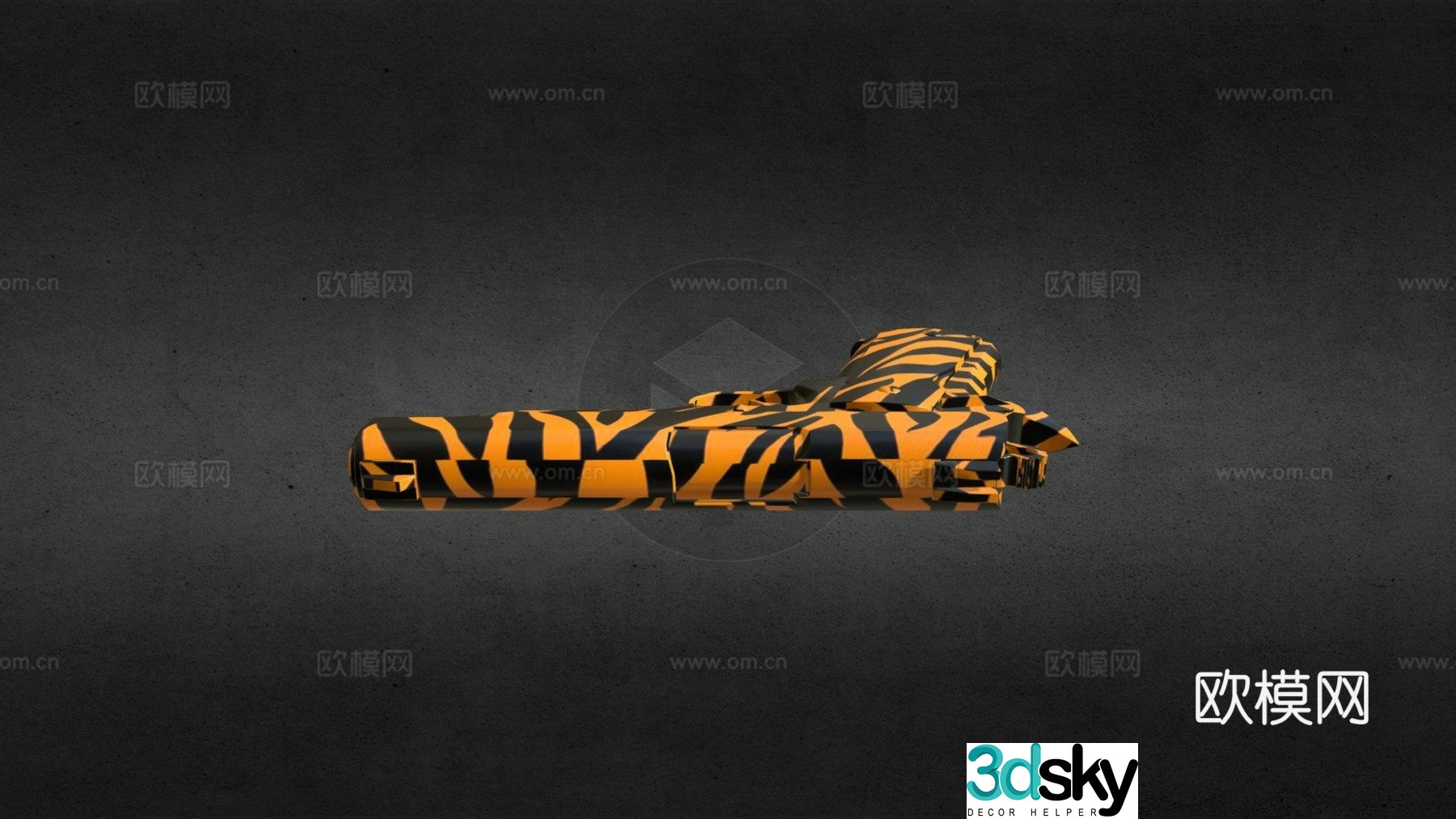 M1911-Tiger 3d model