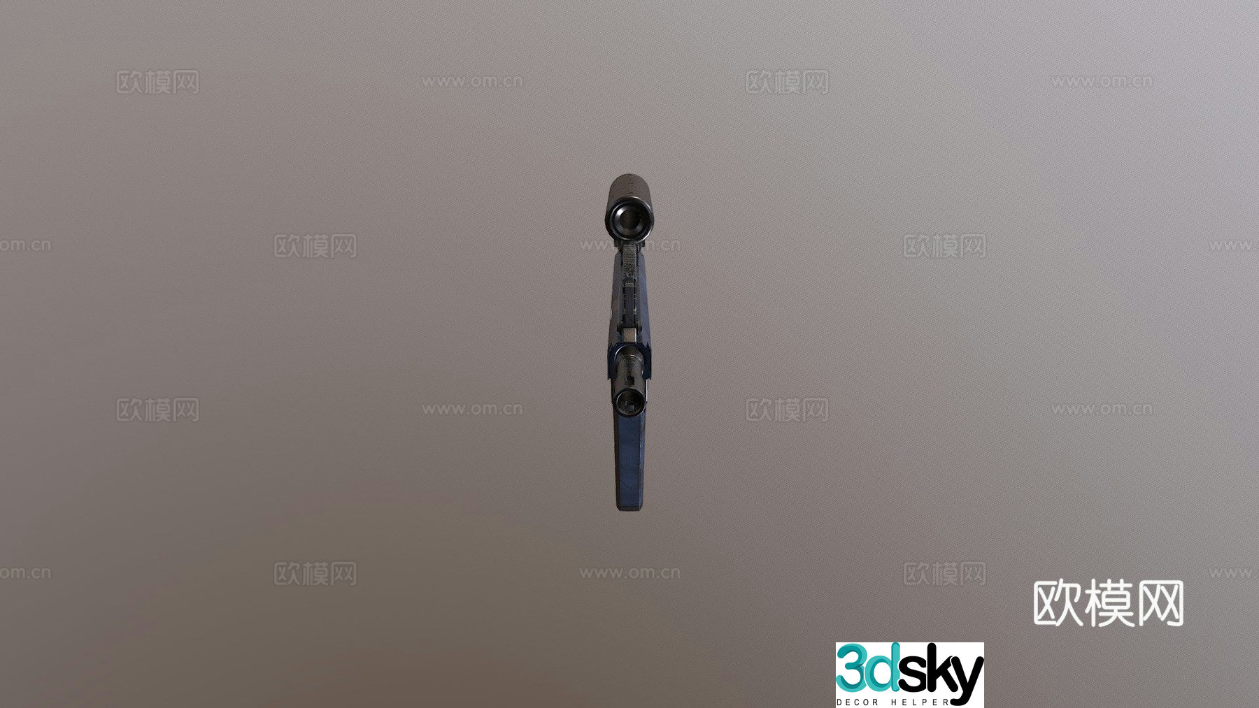 MP pistol 3d model