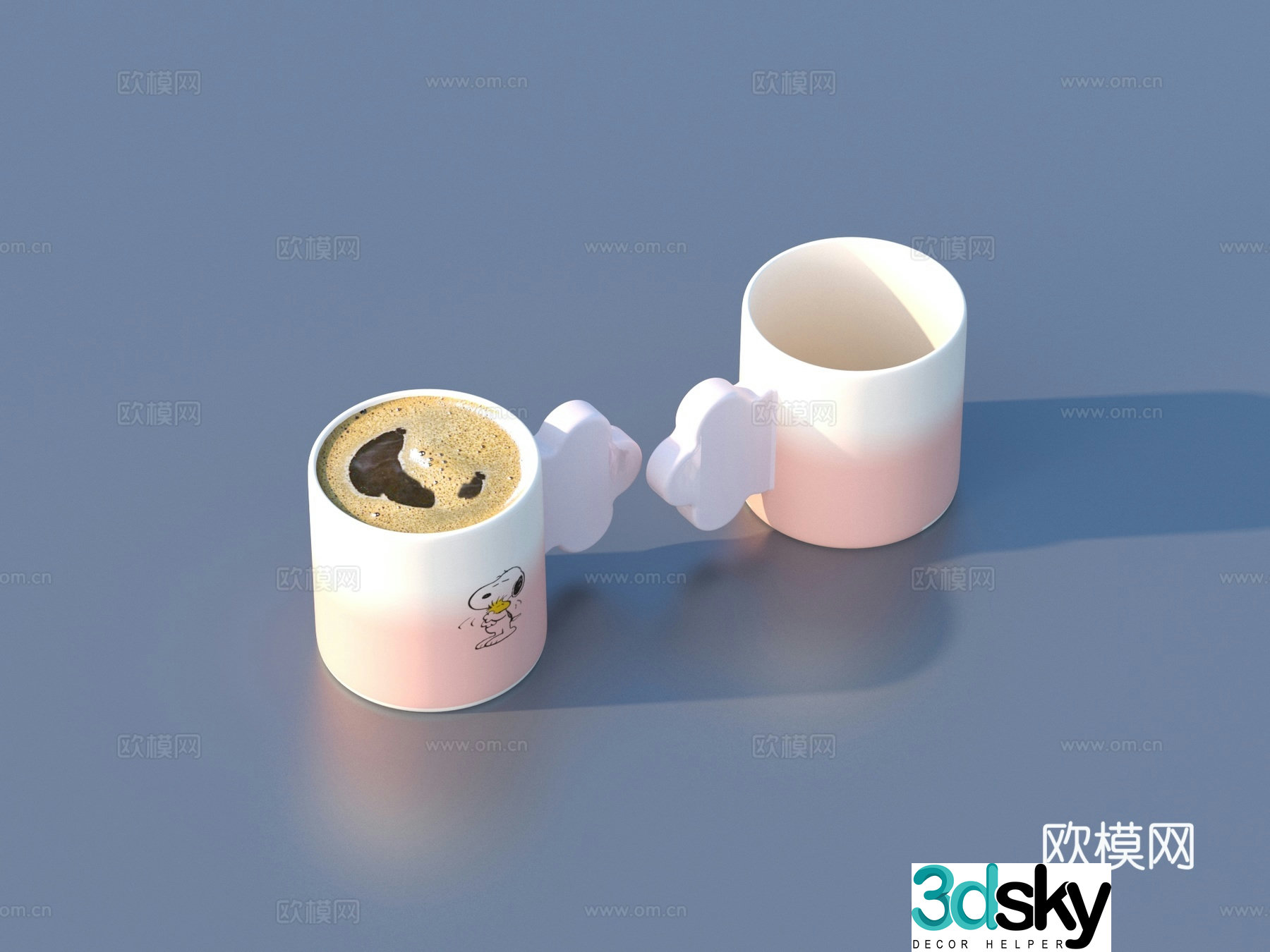 Cup coffee coffee cup 3d model