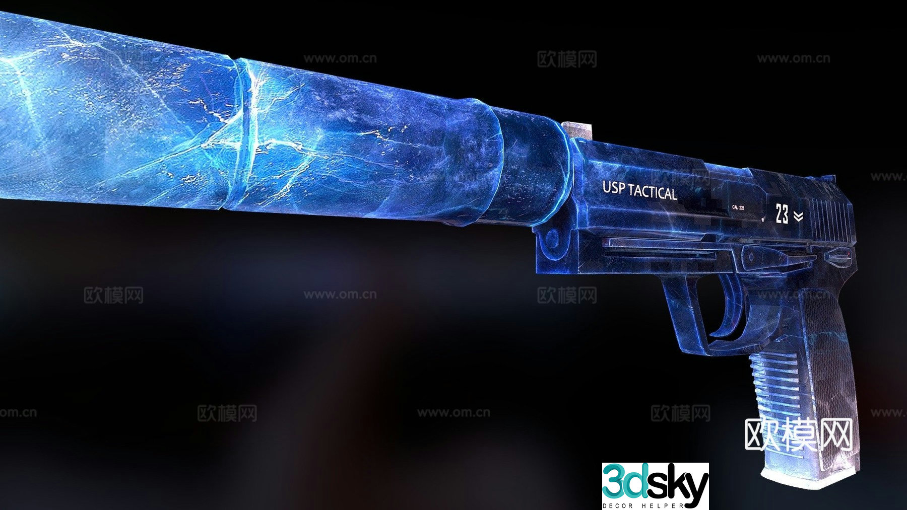 USPS-Frostbite 3d model