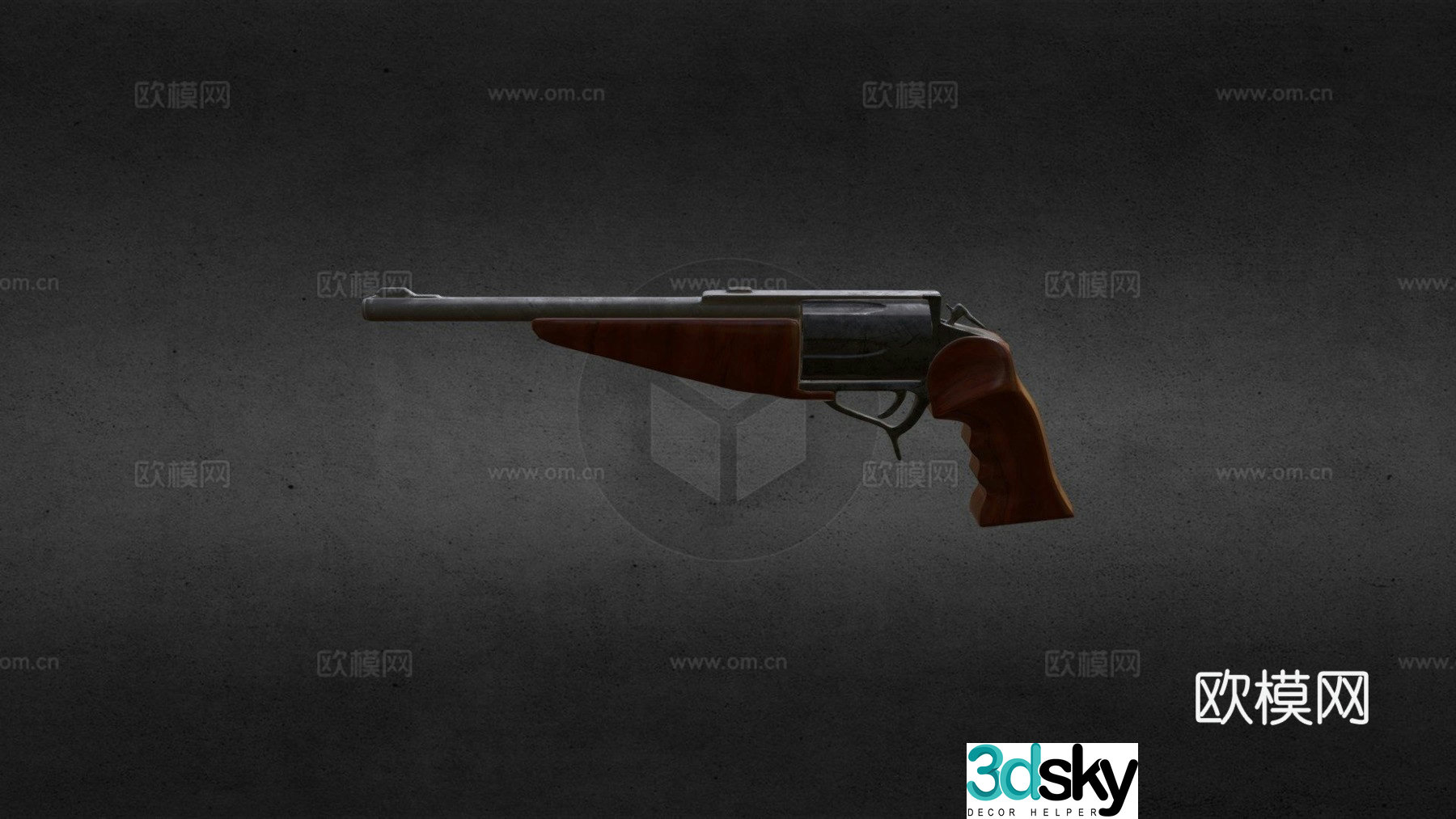 -06 revolver 3d model