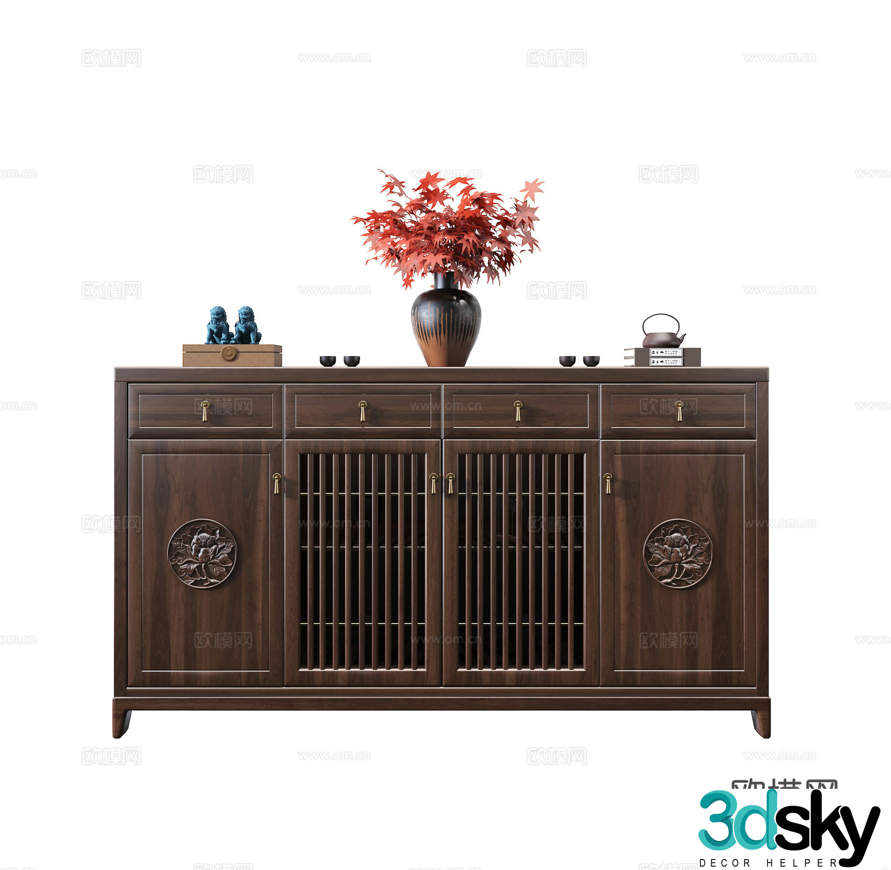 New Chinese sideboard Chinese sideboard Chinese sideboard Chinese sideboard 3D model