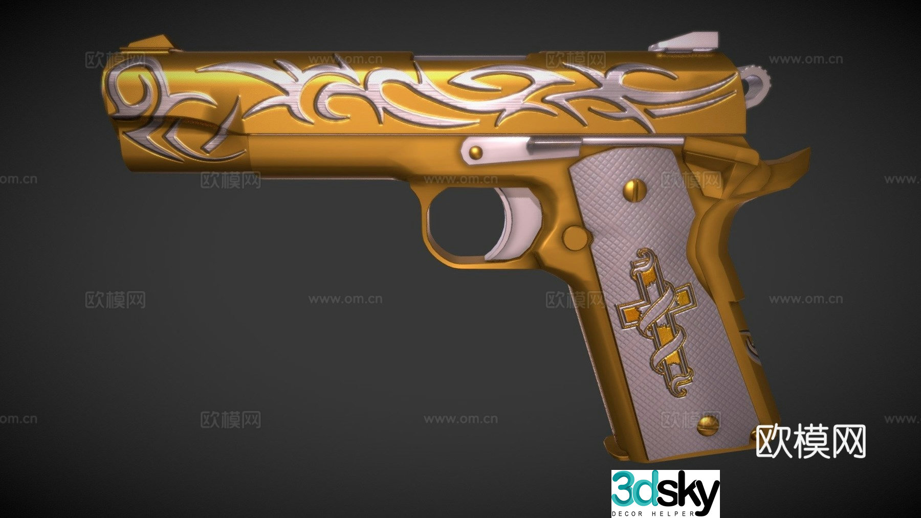 M1911-Lexor 3d model