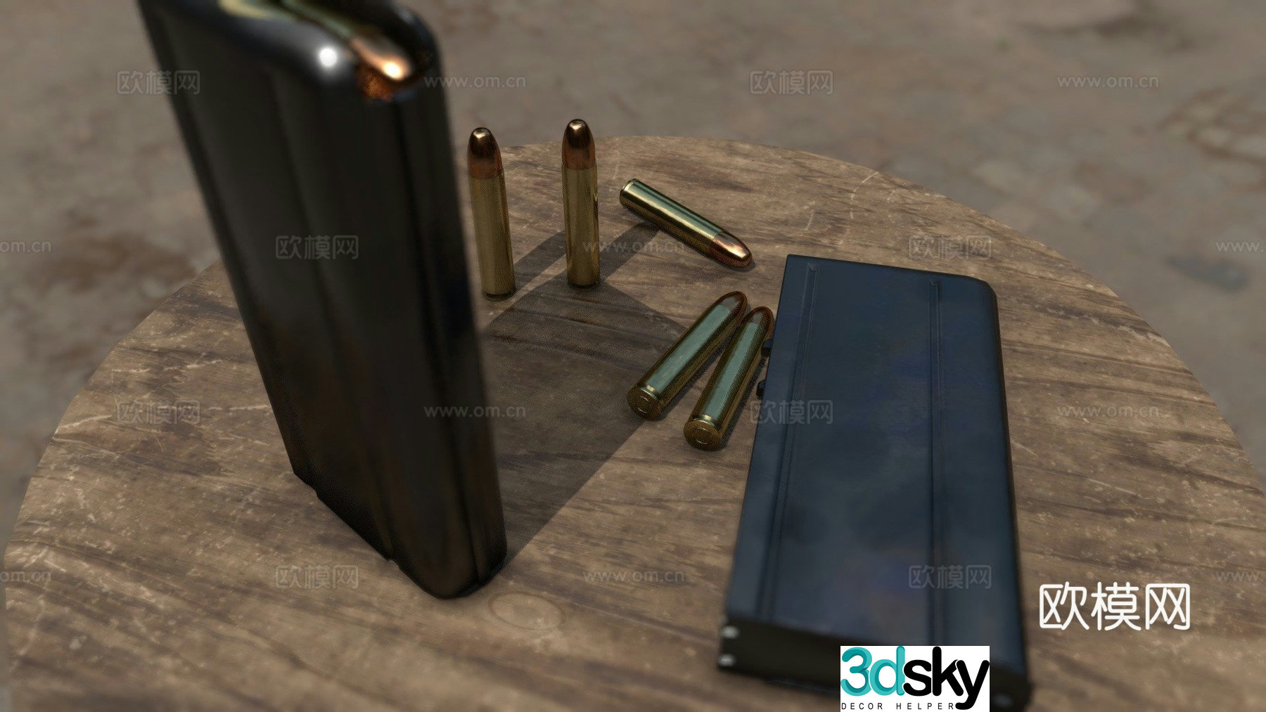 carbine 3d model