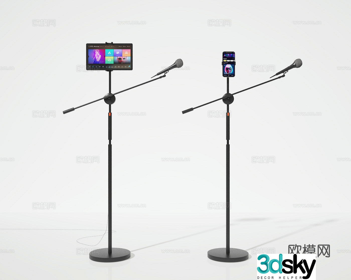 mobile phone holder 3d model
