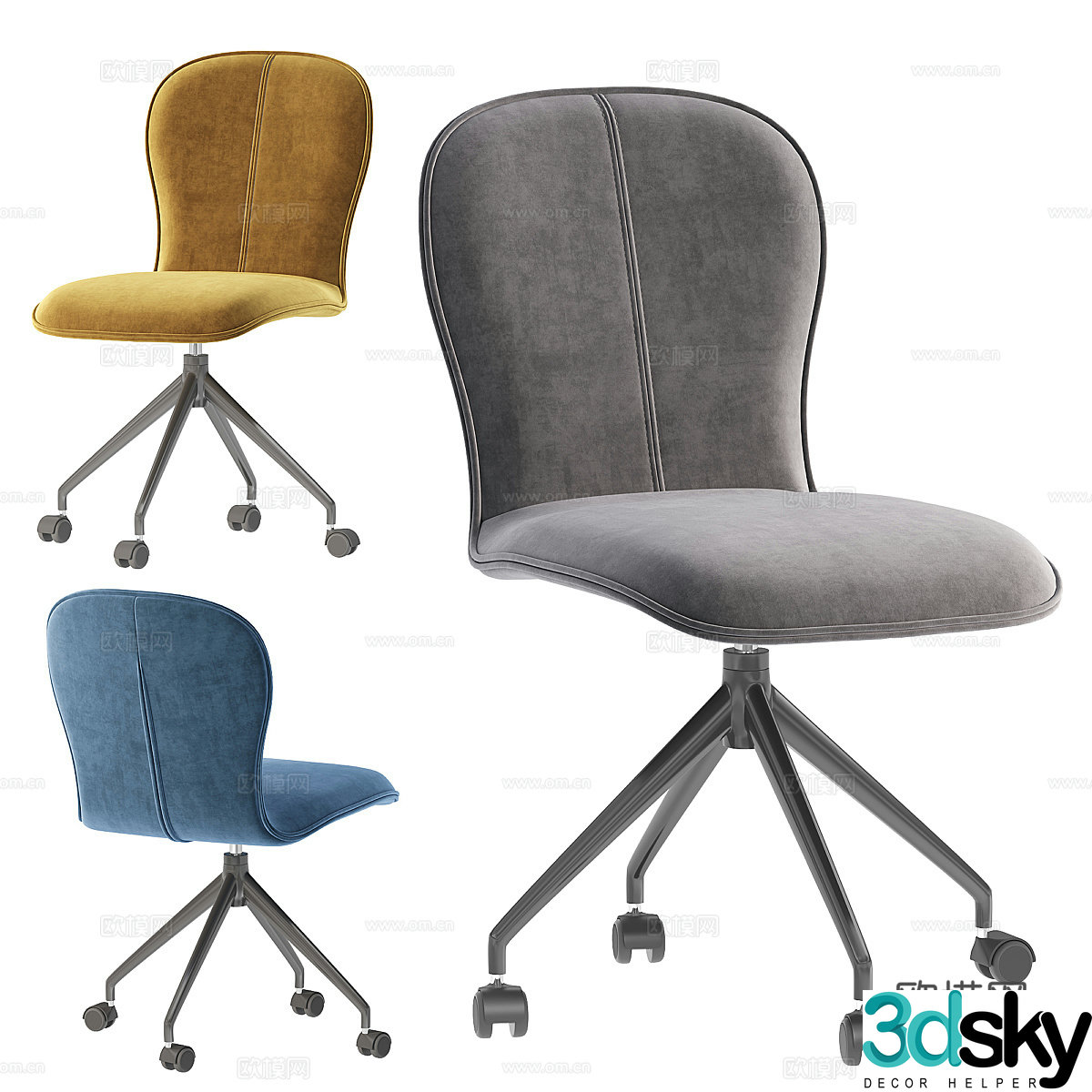 Office chair 3d model