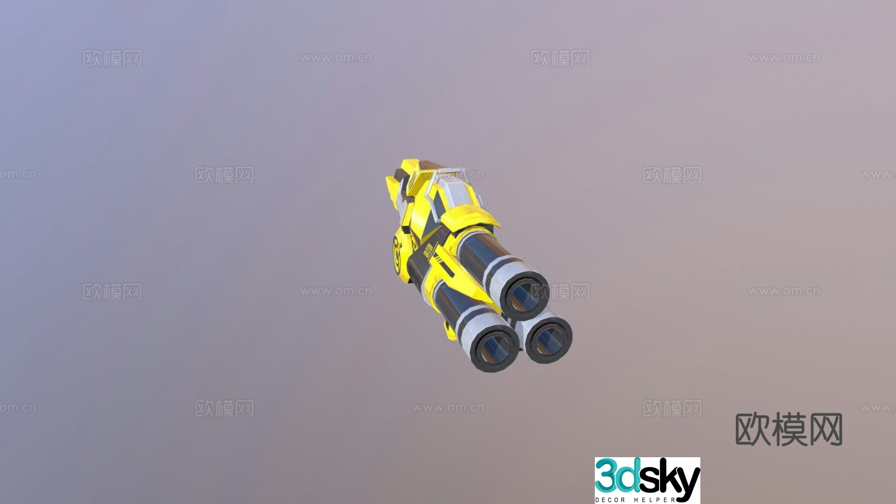 rocket launcher 3d model