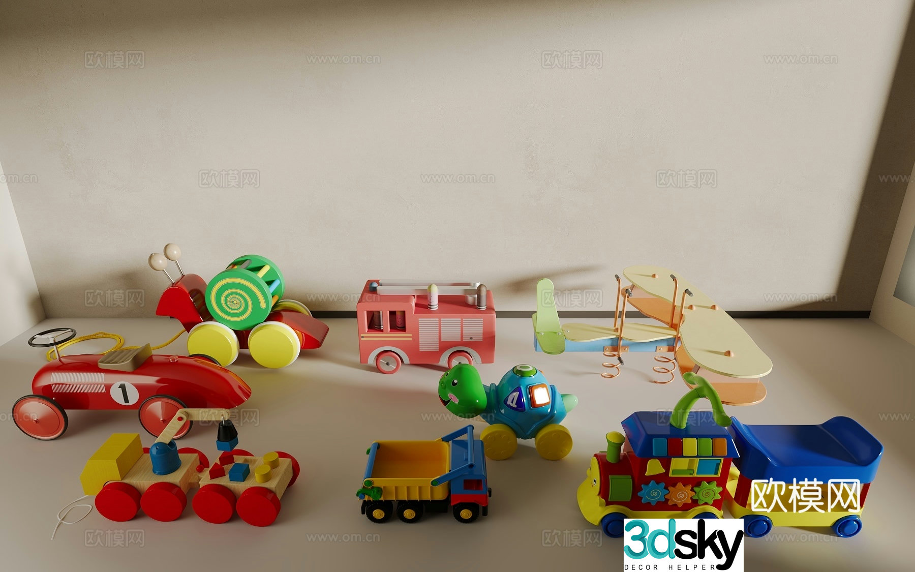 Children’s toys 3d model