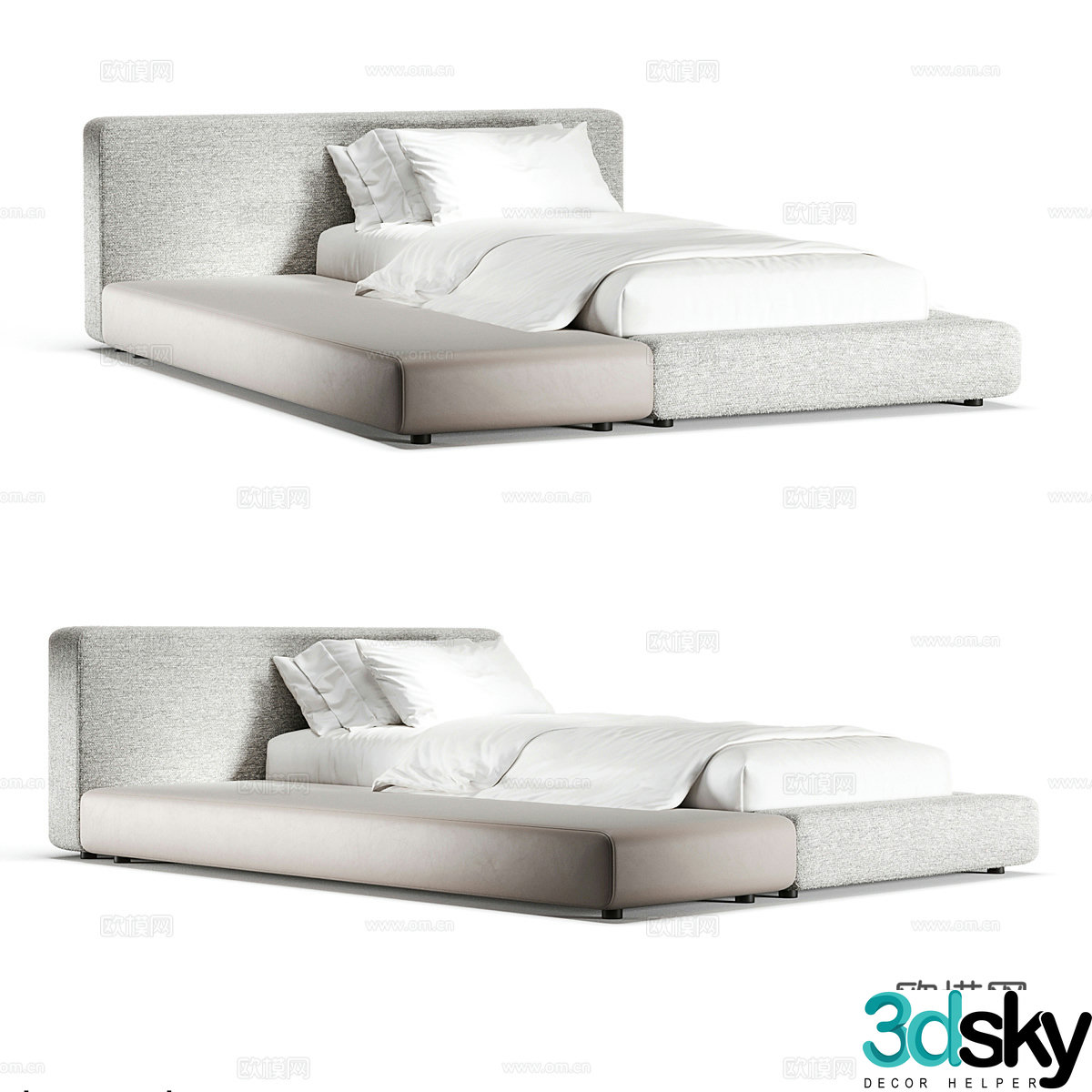 Children’s bed 3d model