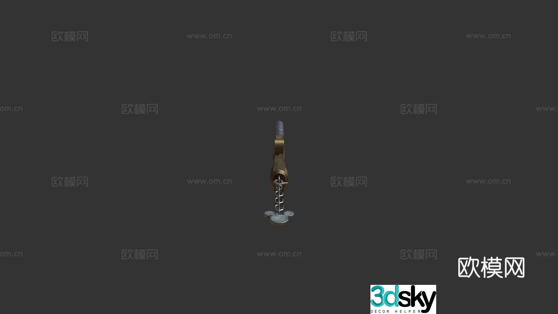 kingdom keyblade 3d model