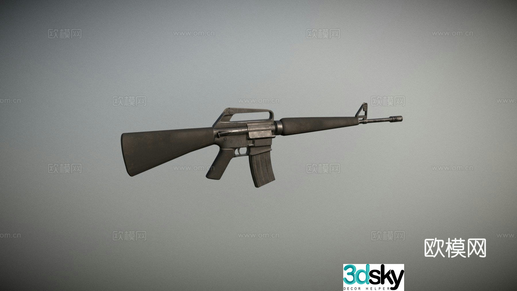 M16A13d model
