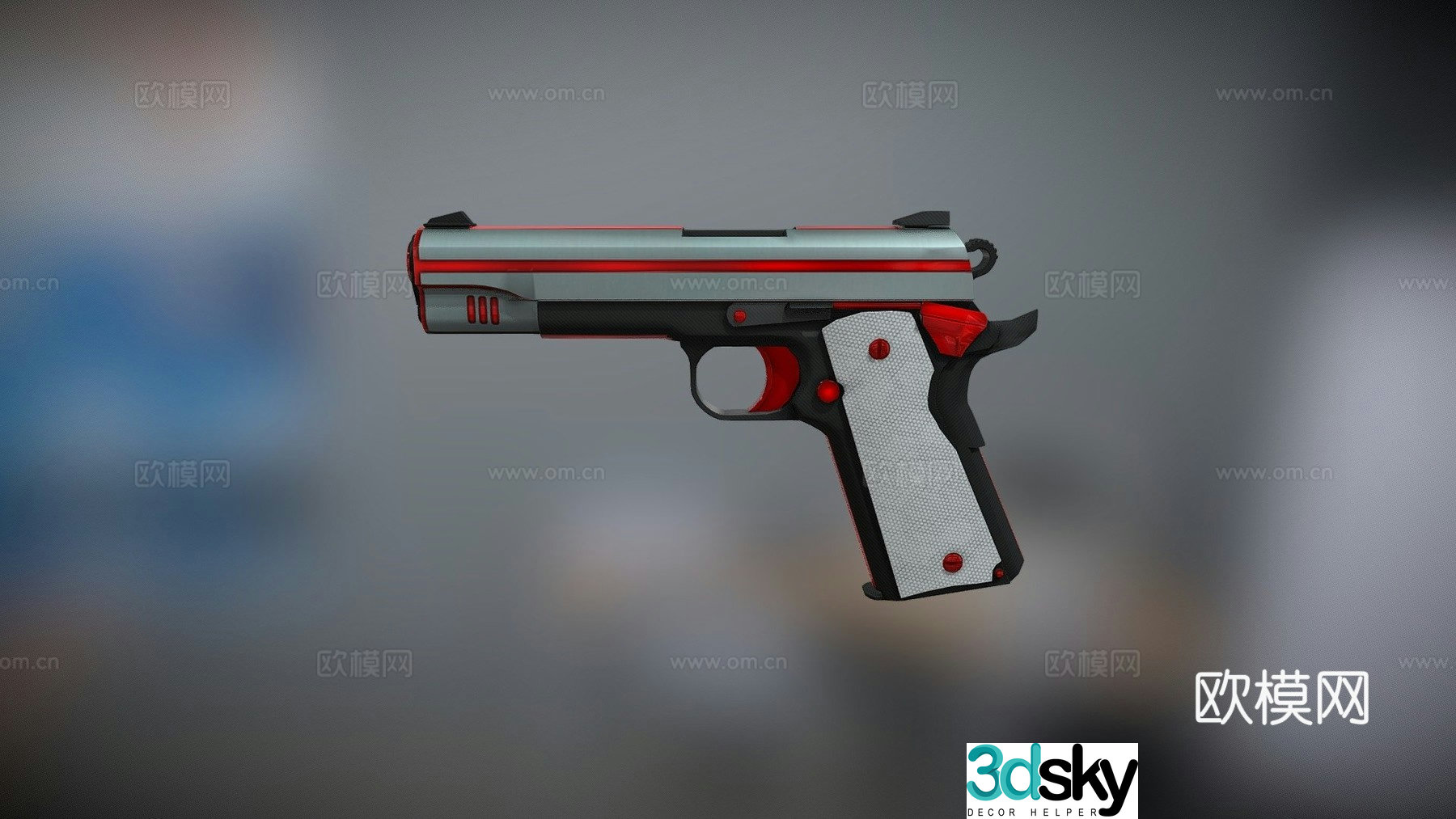 M1911-Millennium Light 3d model