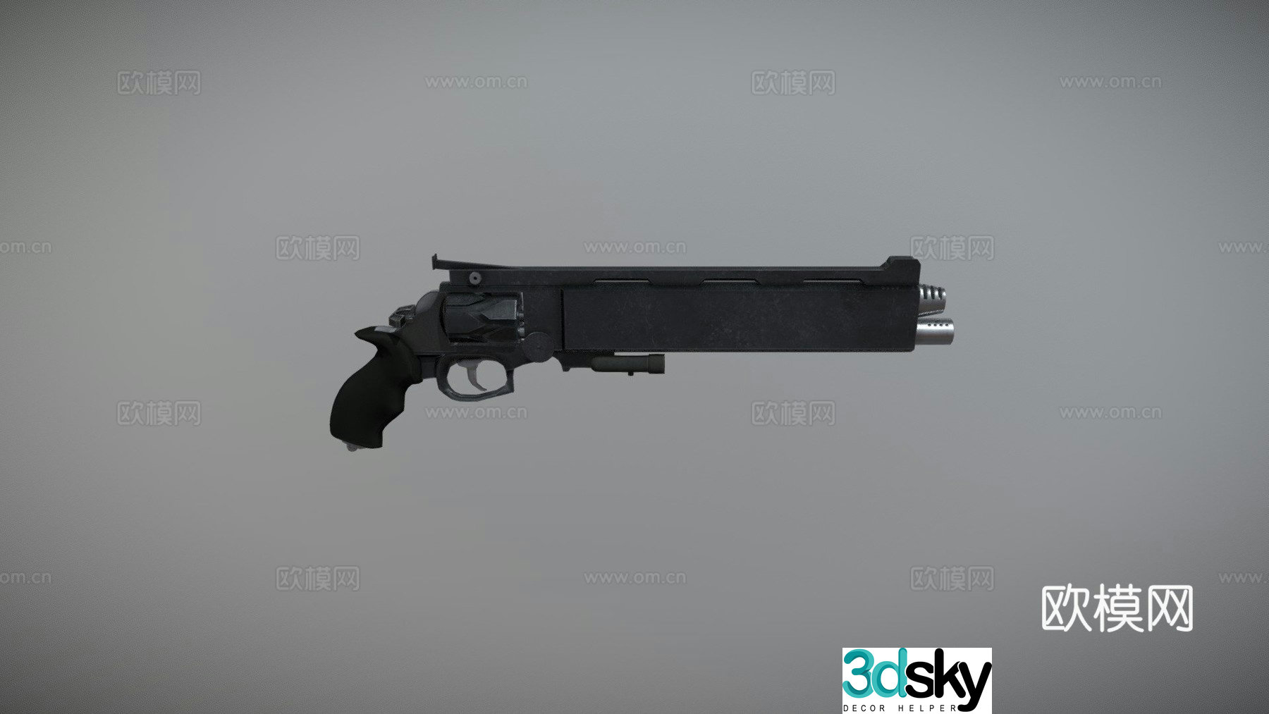 Gunny's Magnum 3d model