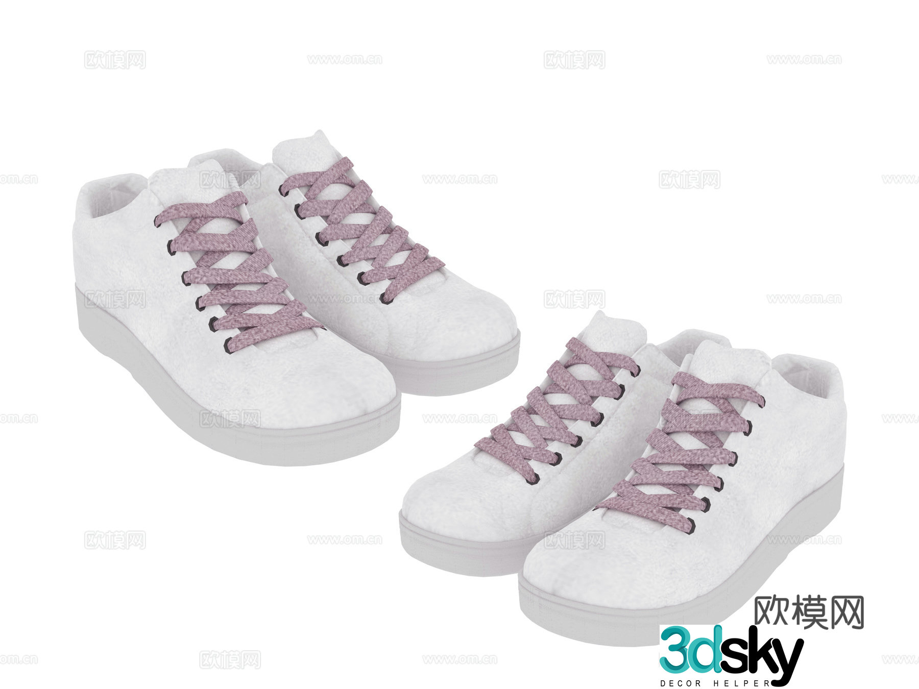Daily necessities Shoes 3d model