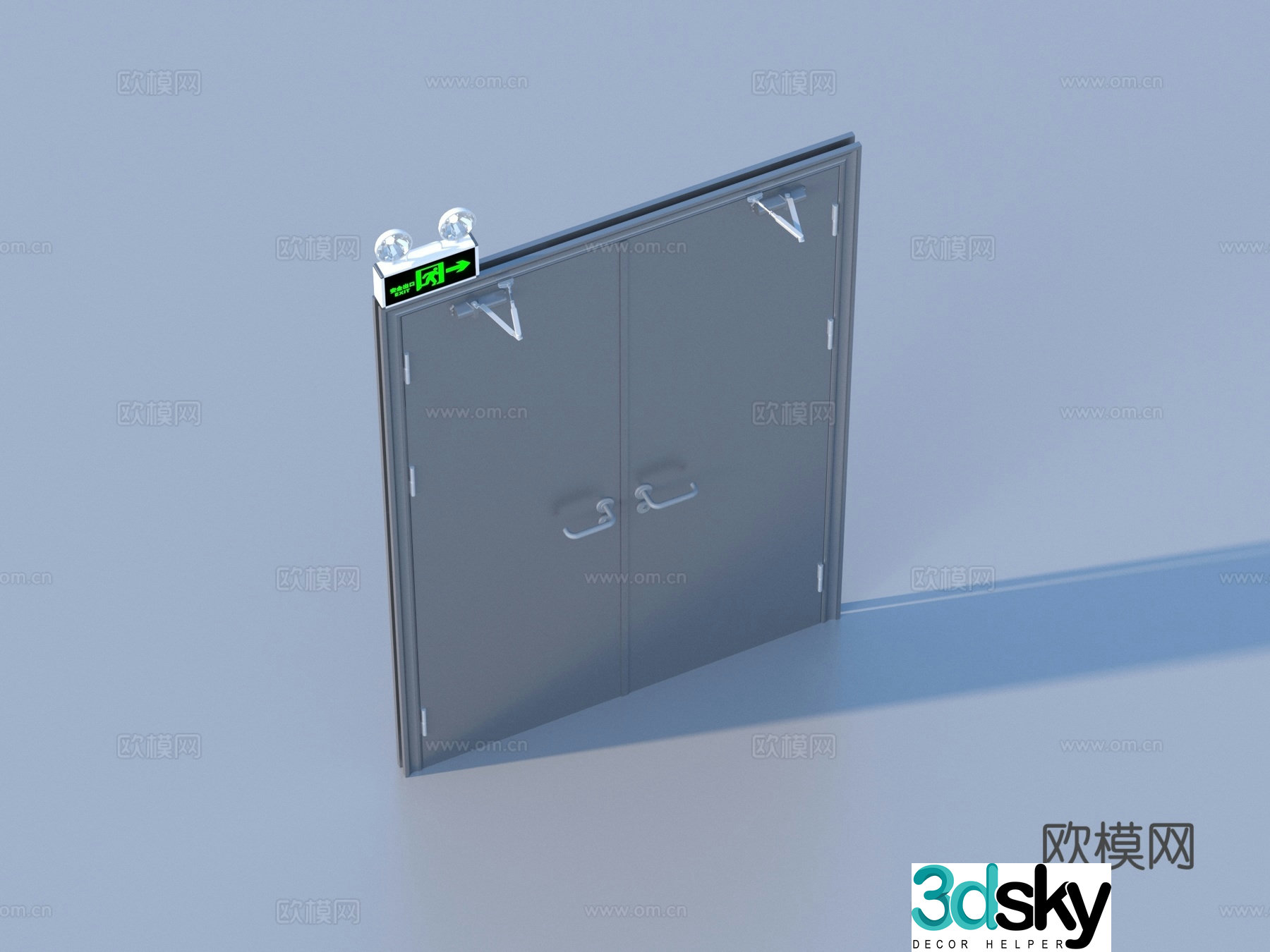 Door Iron Door Door 3D Model