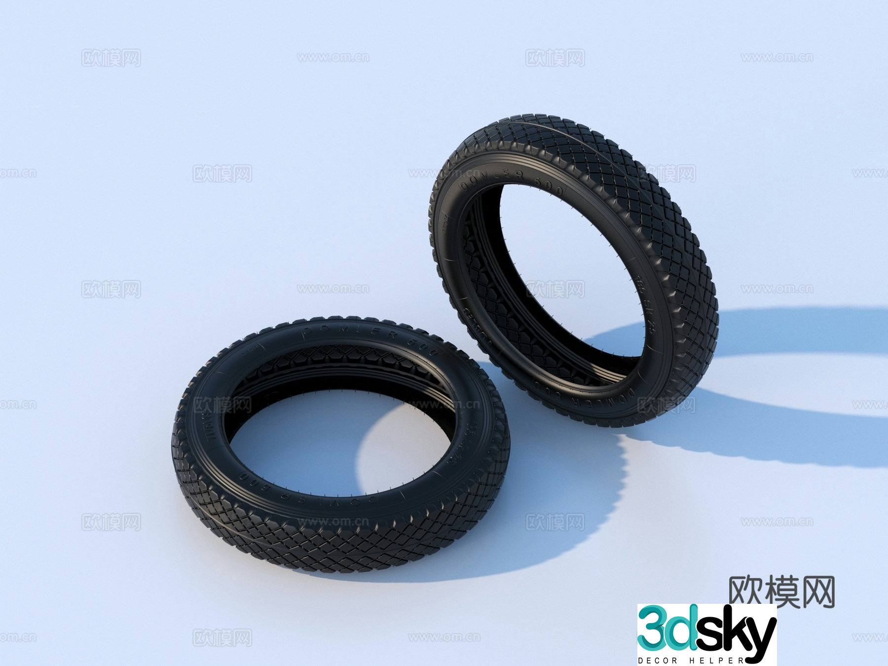 tire solid tire vacuum tire 3d model