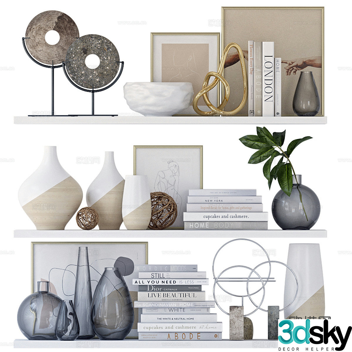 Jewelry ornaments Furniture ornaments 3D model