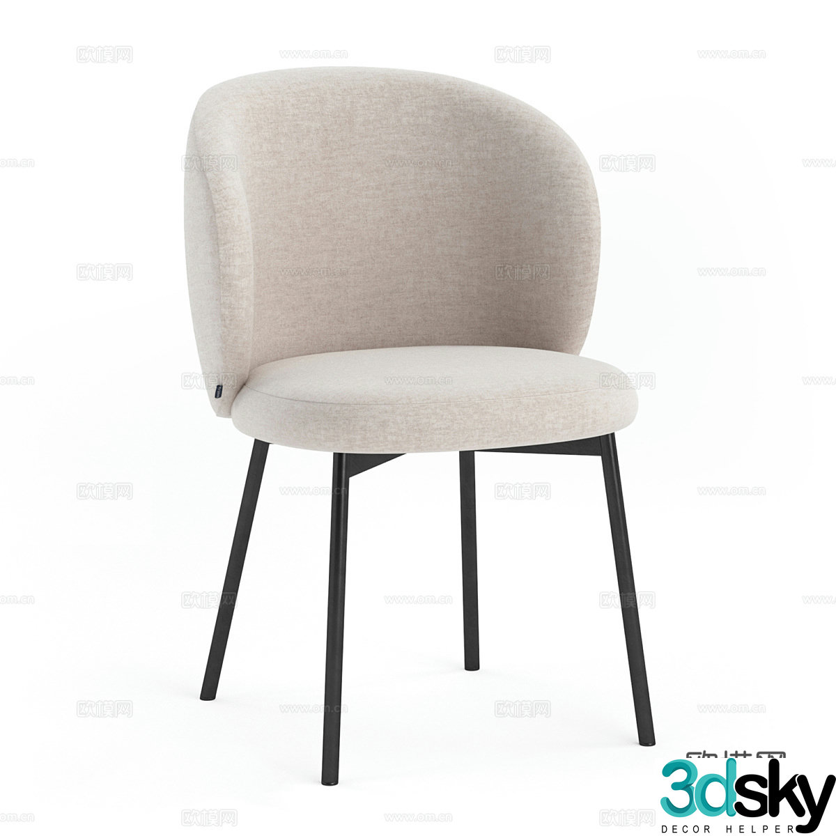 Dining chair 3d model